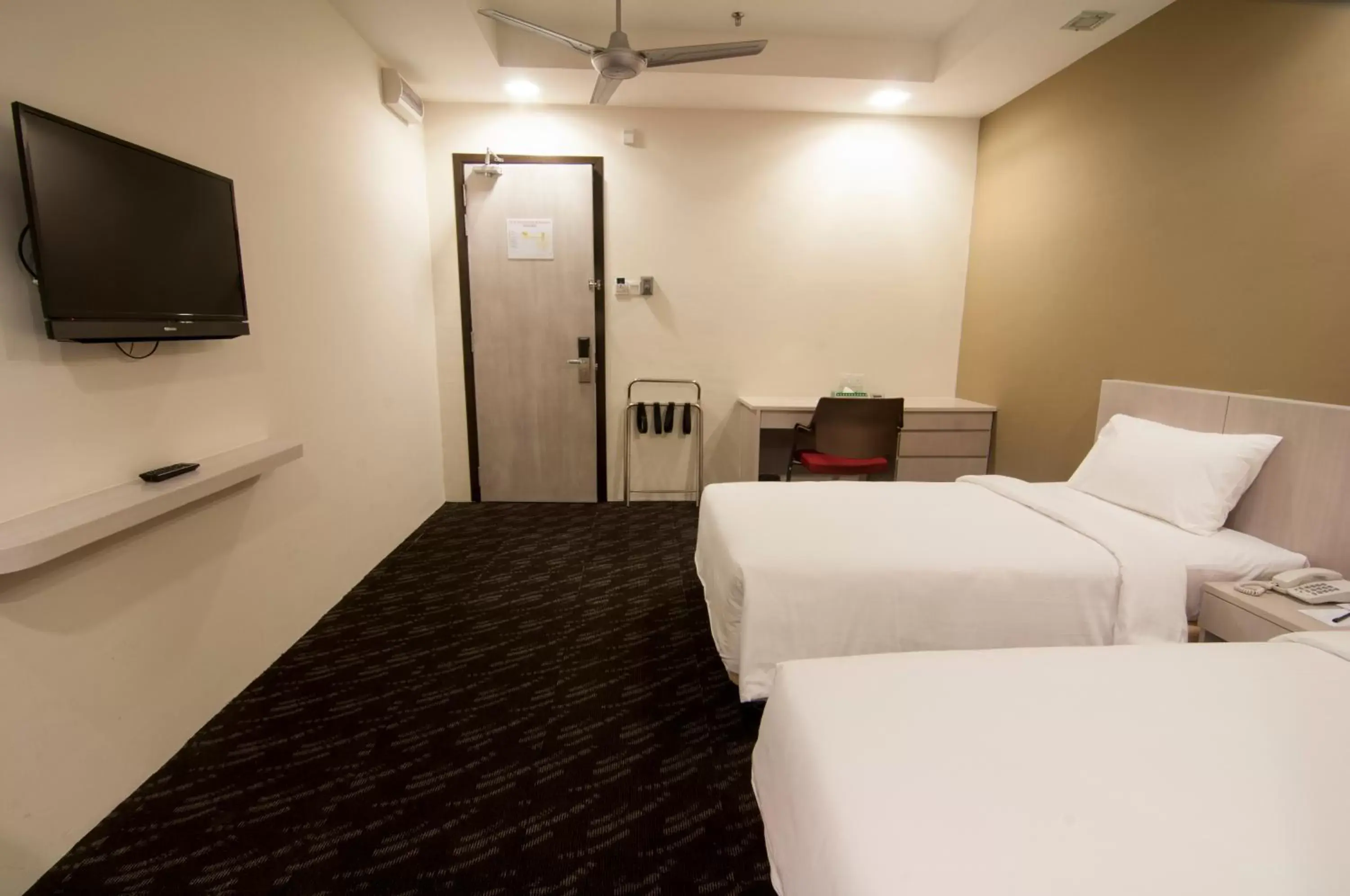 Bed in Scott Hotel KL Sentral