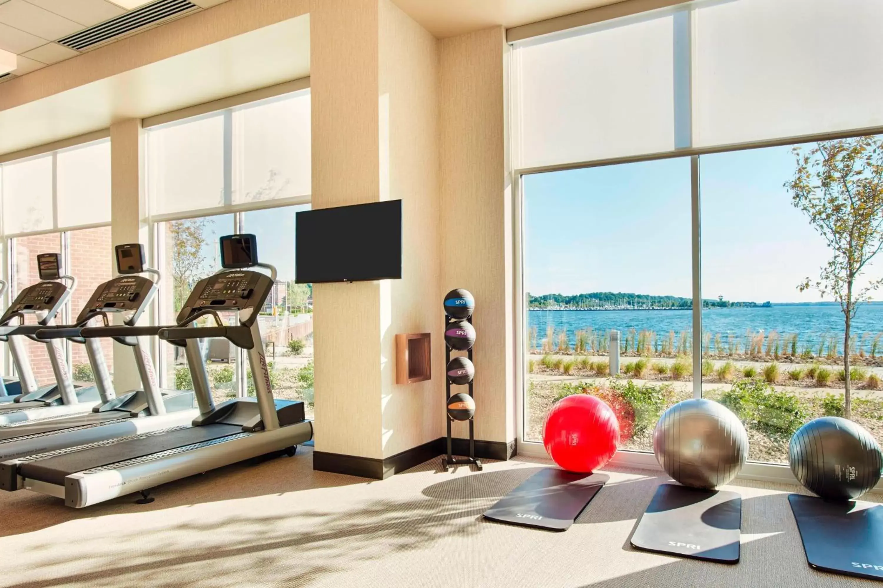 Fitness centre/facilities, Fitness Center/Facilities in Courtyard by Marriott Erie Bayfront
