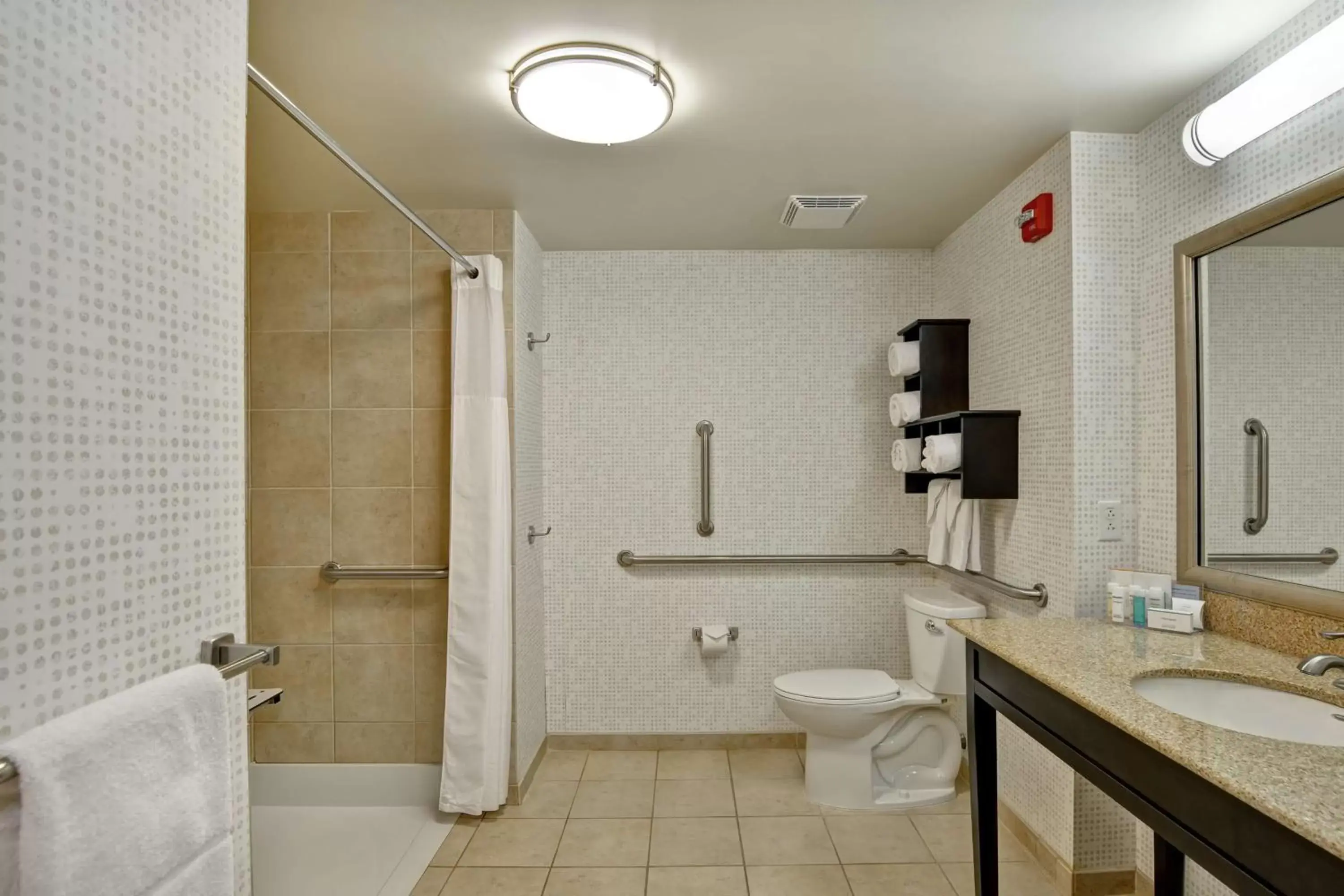 Bathroom in Hampton Inn Tunkhannock