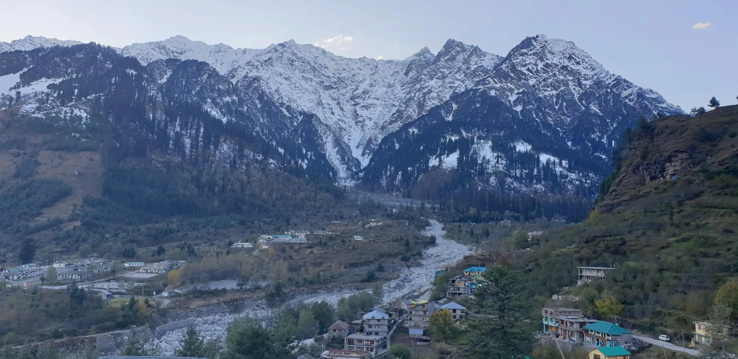 Natural landscape in Backpackers Headquarter Manali