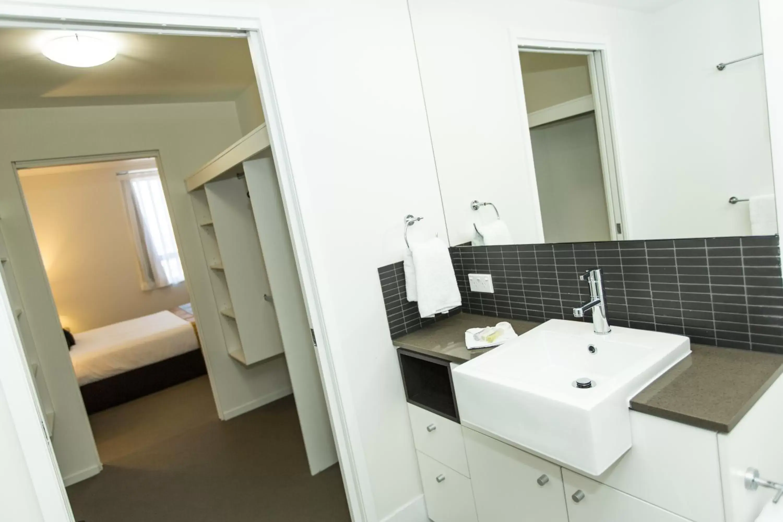 Bathroom in Curtis Central Apartments