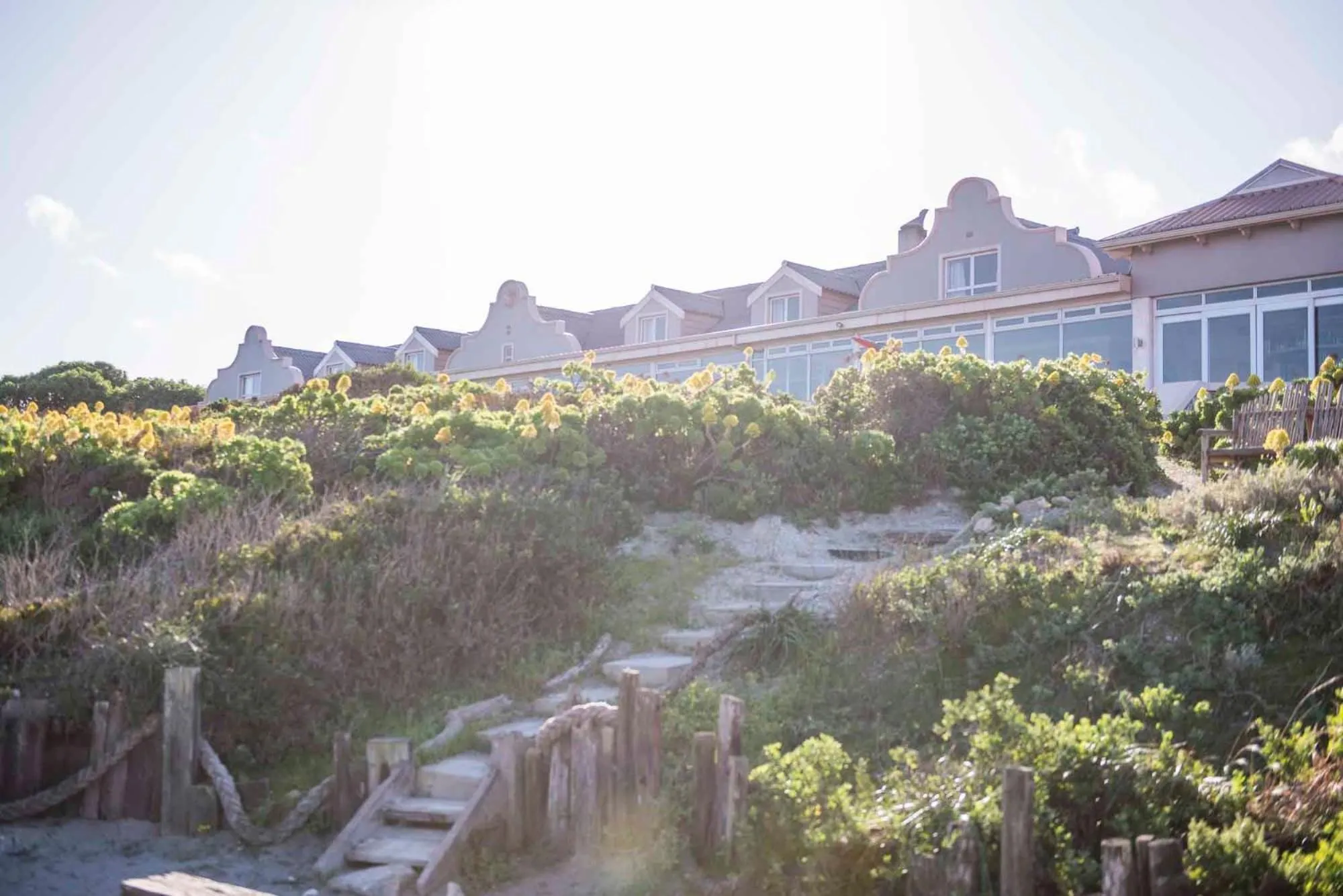 Facade/entrance in Blue Bay Lodge