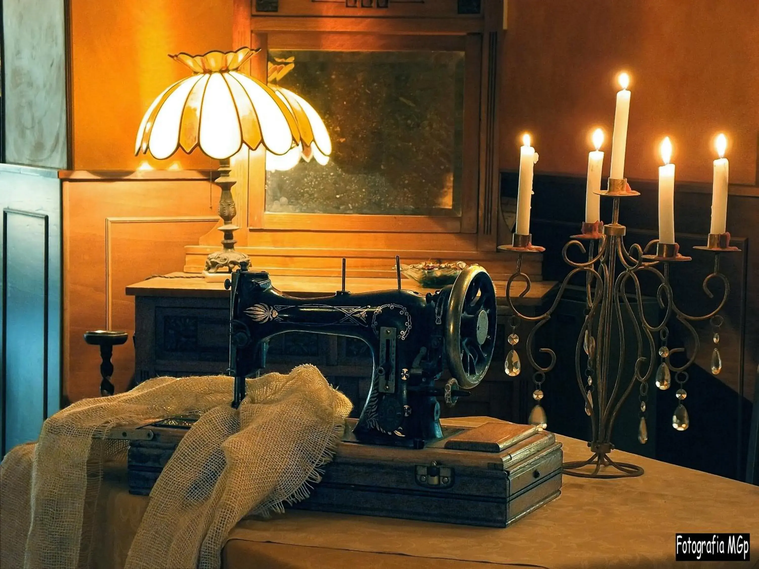 Decorative detail, Seating Area in Ranch Hotel