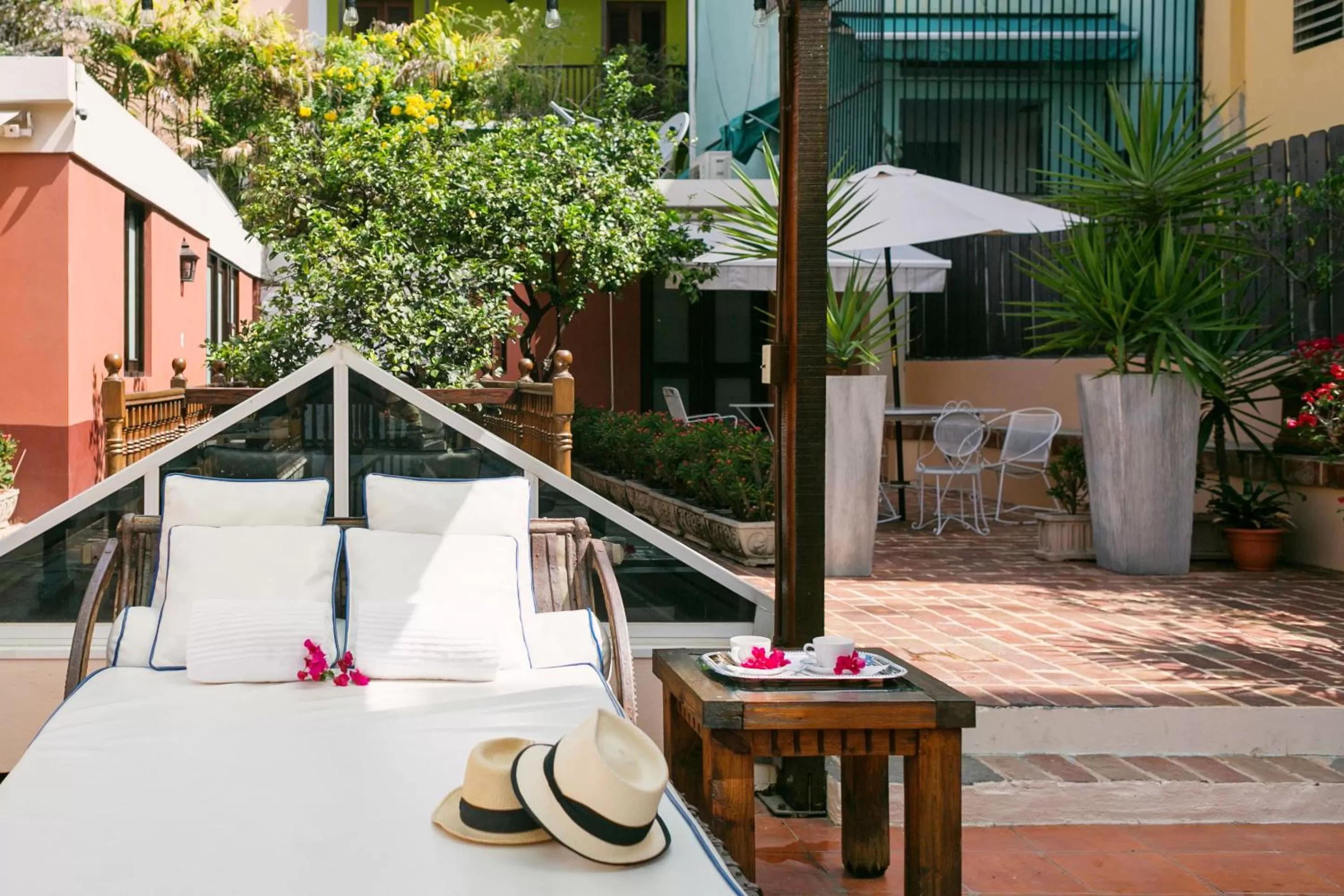 Balcony/Terrace in Villa Herencia Hotel