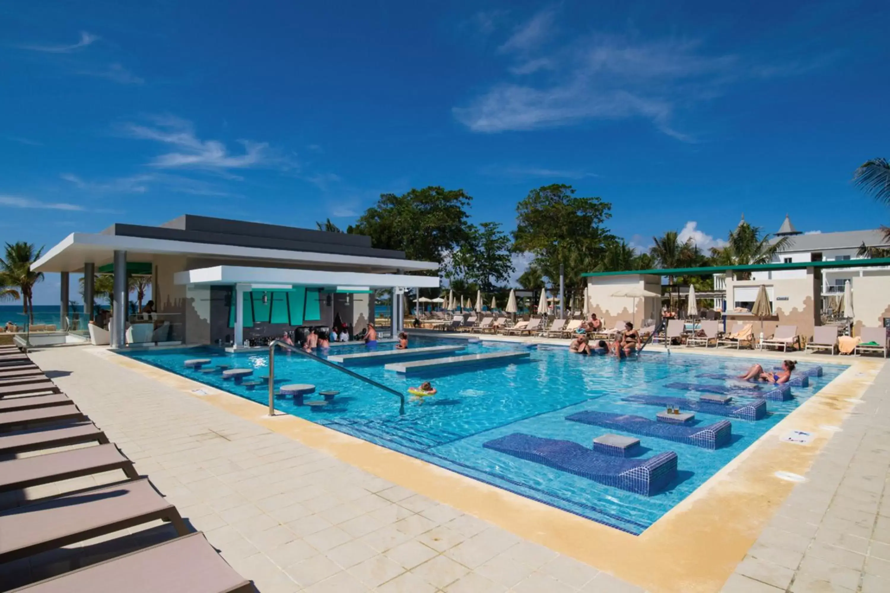 Swimming Pool in Riu Palace Tropical Bay - All Inclusive