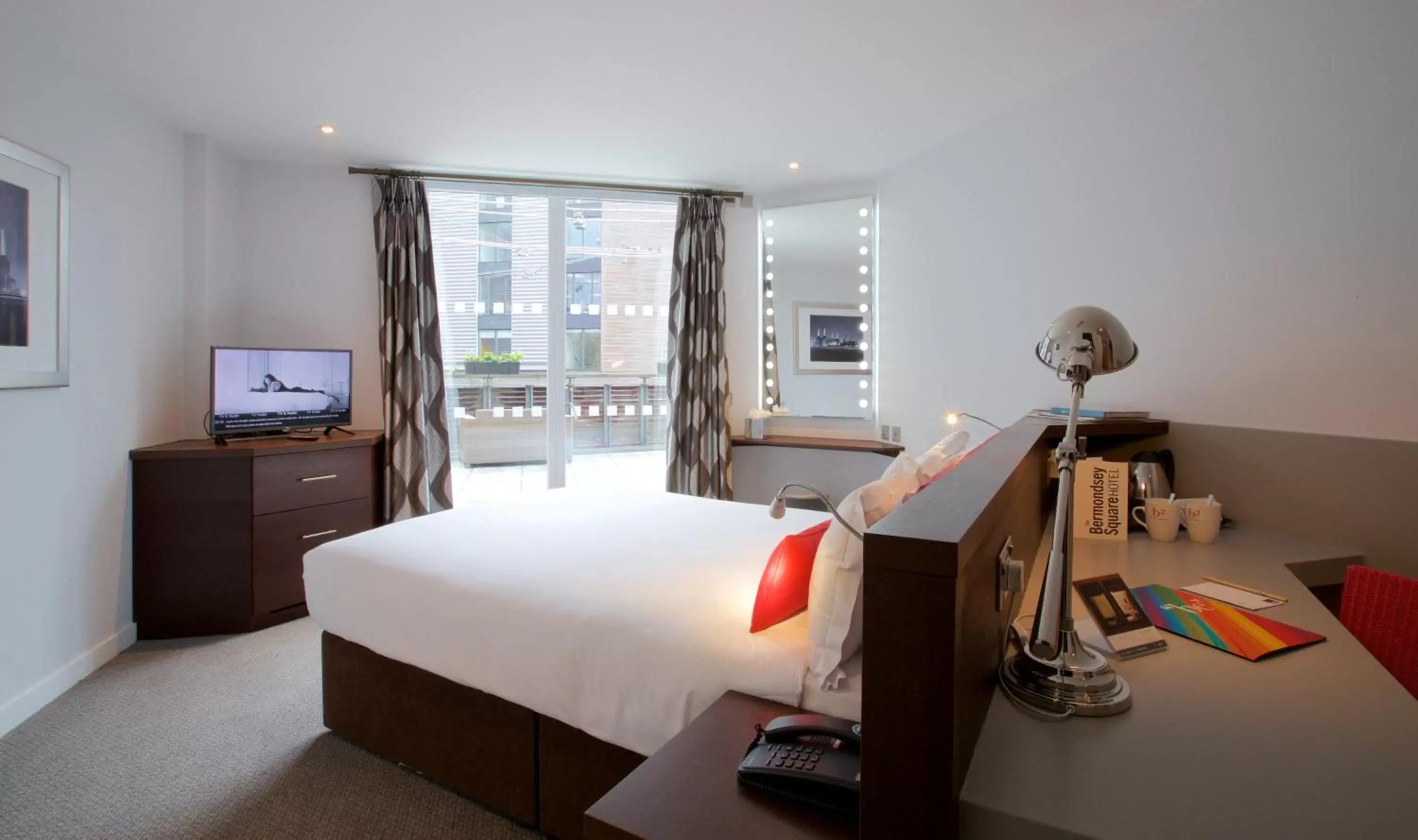 Bedroom in Bermondsey Square Hotel - A Bespoke Hotel