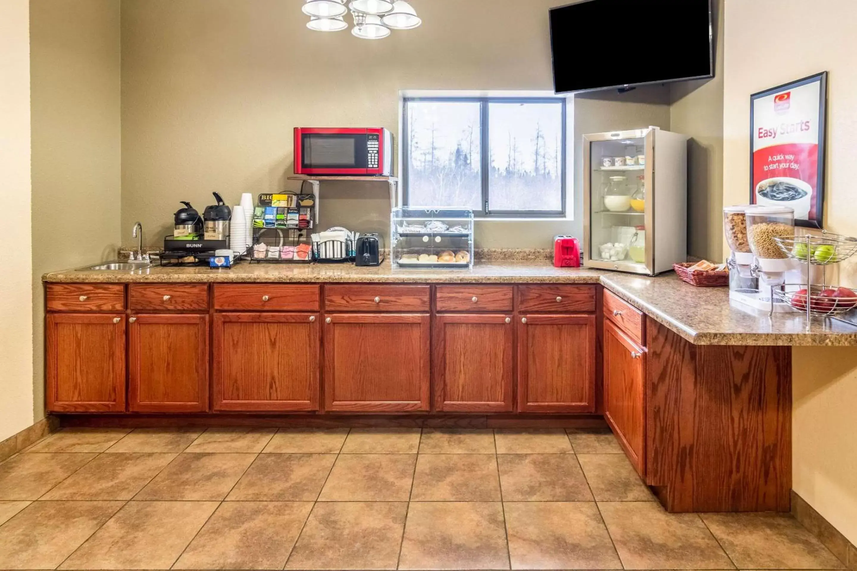 Restaurant/places to eat, Kitchen/Kitchenette in Econo Lodge Cadillac