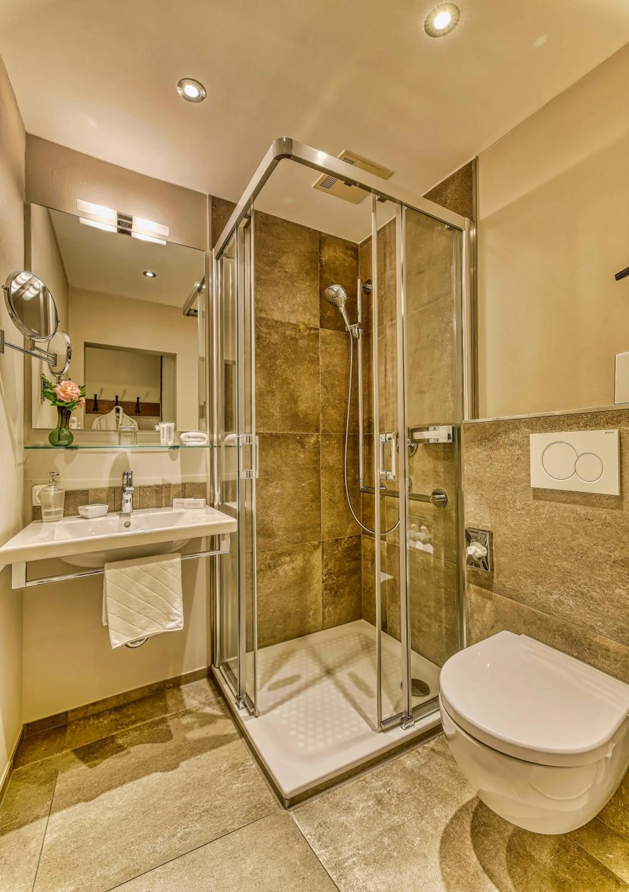 Shower in Landhotel Gottinger