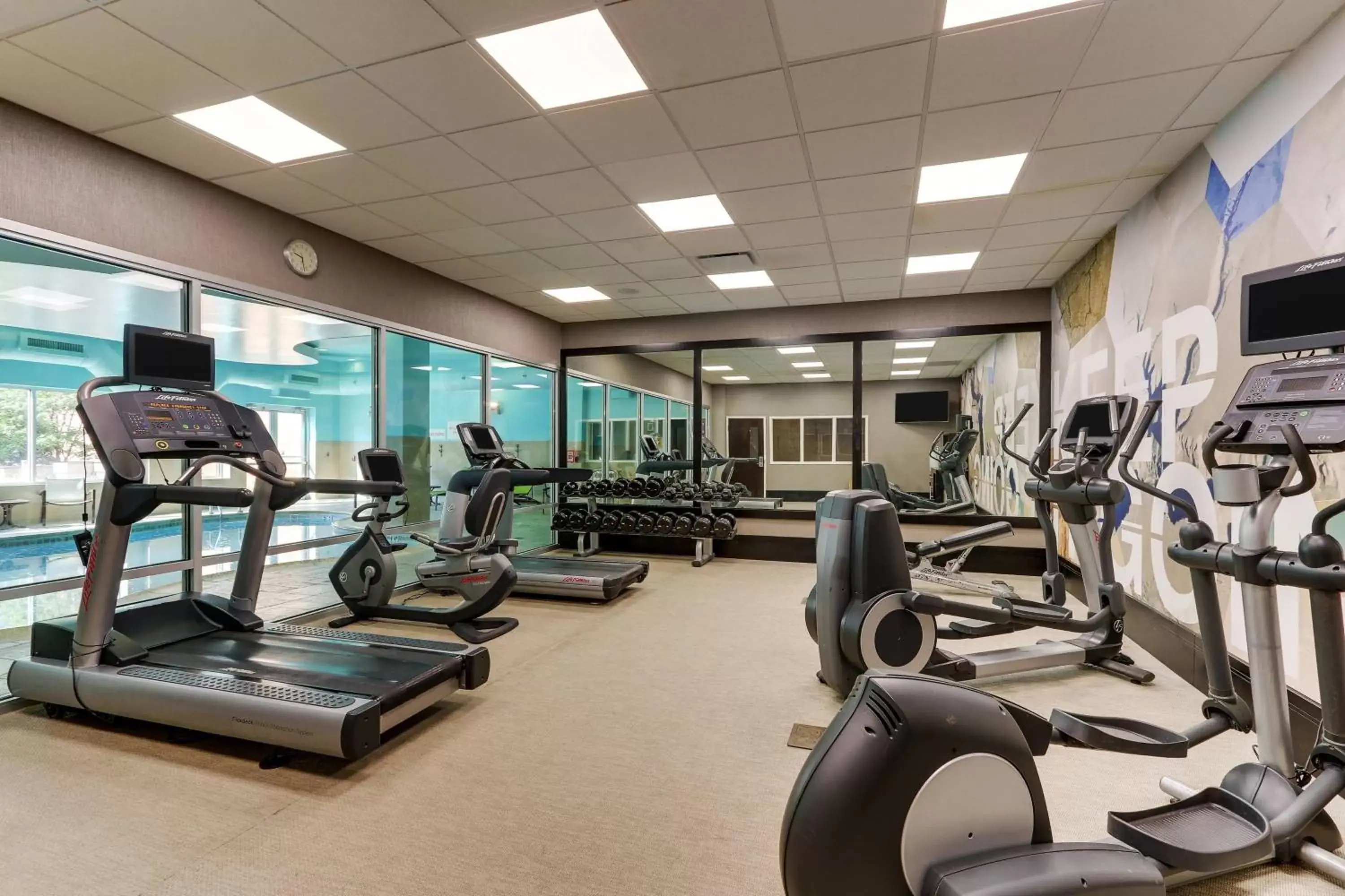 Fitness centre/facilities, Fitness Center/Facilities in SpringHill Suites by Marriott Birmingham Downtown at UAB