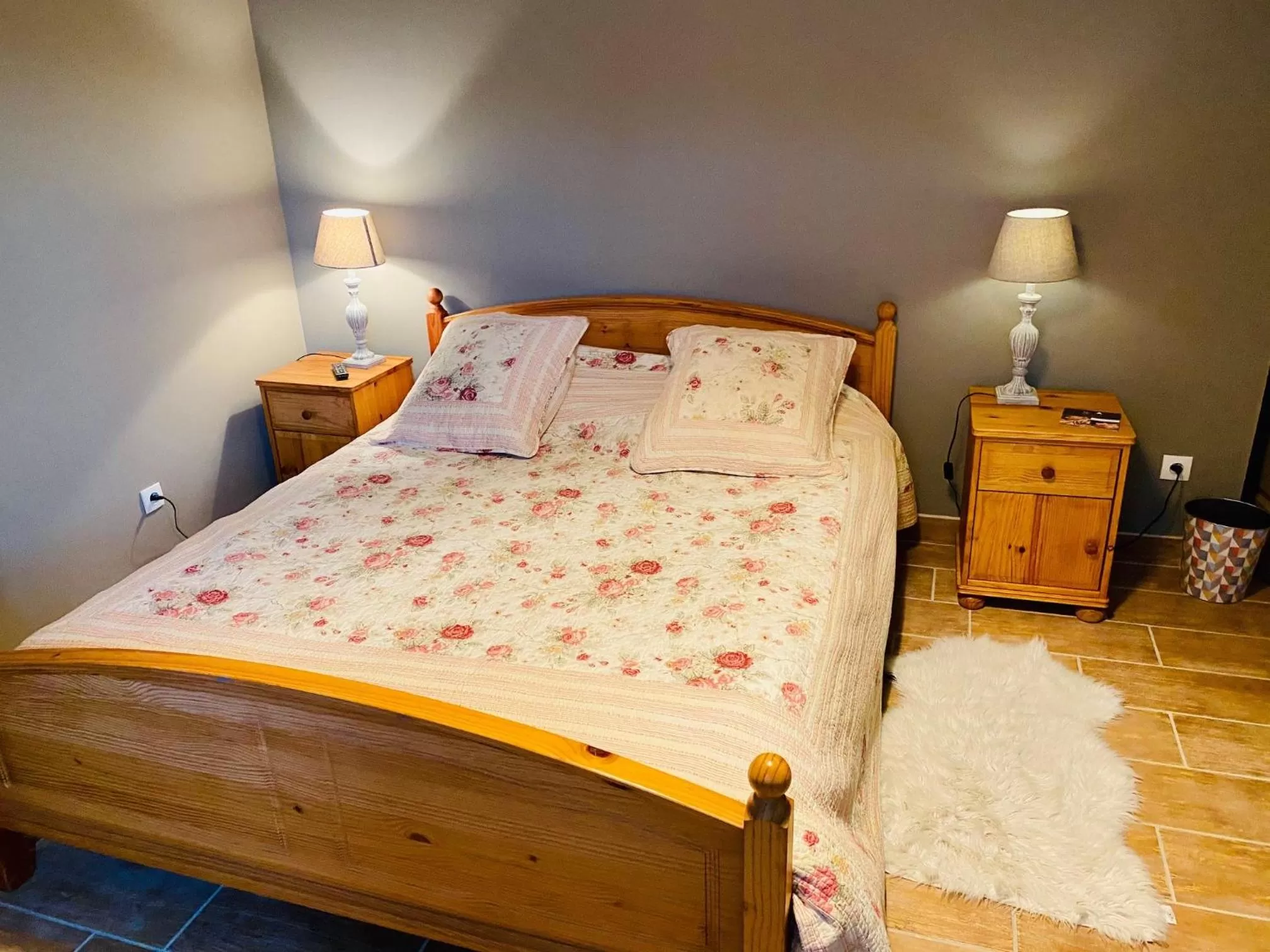 Bed in Les Villas du Domaine de Suzel