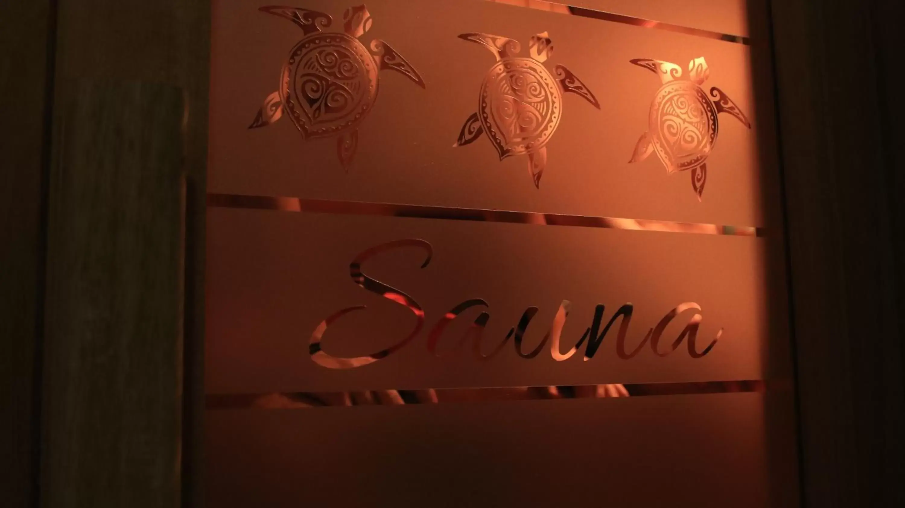 Sauna, Logo/Certificate/Sign/Award in Hotel Villa Murano