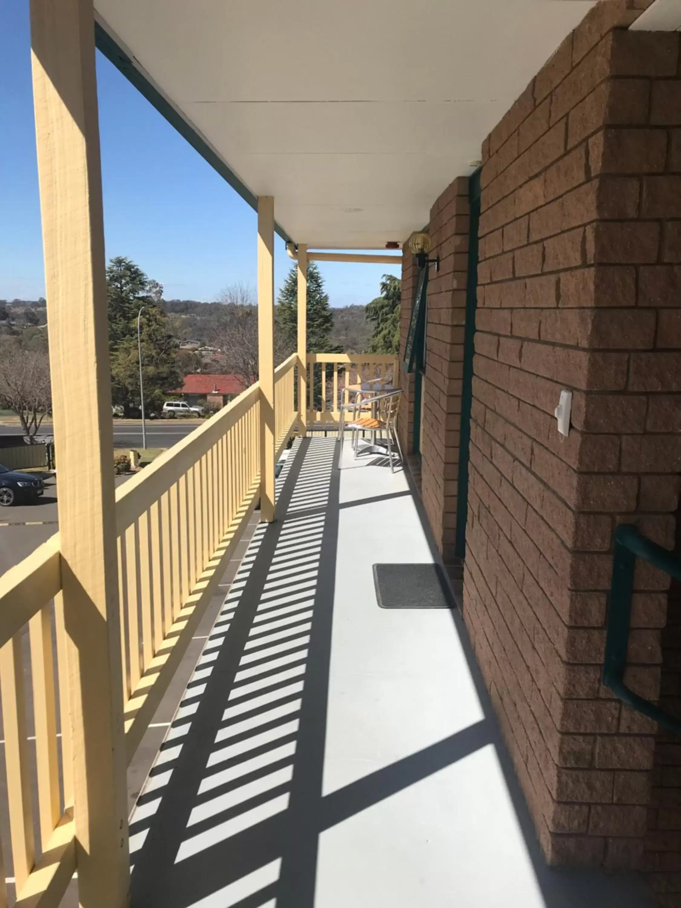 Balcony/Terrace in Hideaway Motor Inn