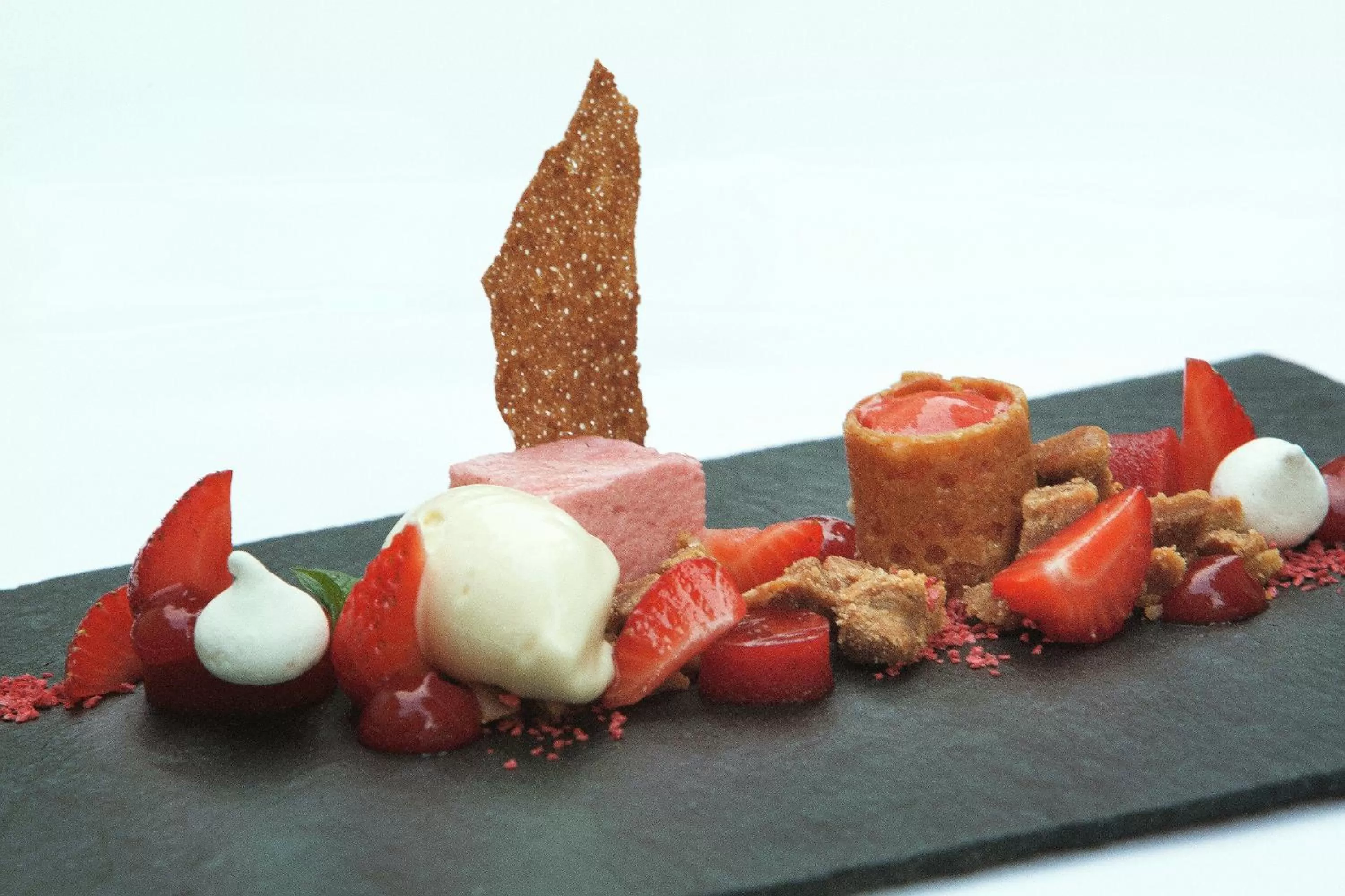 Food close-up in Schloss Hotel Dresden Pillnitz