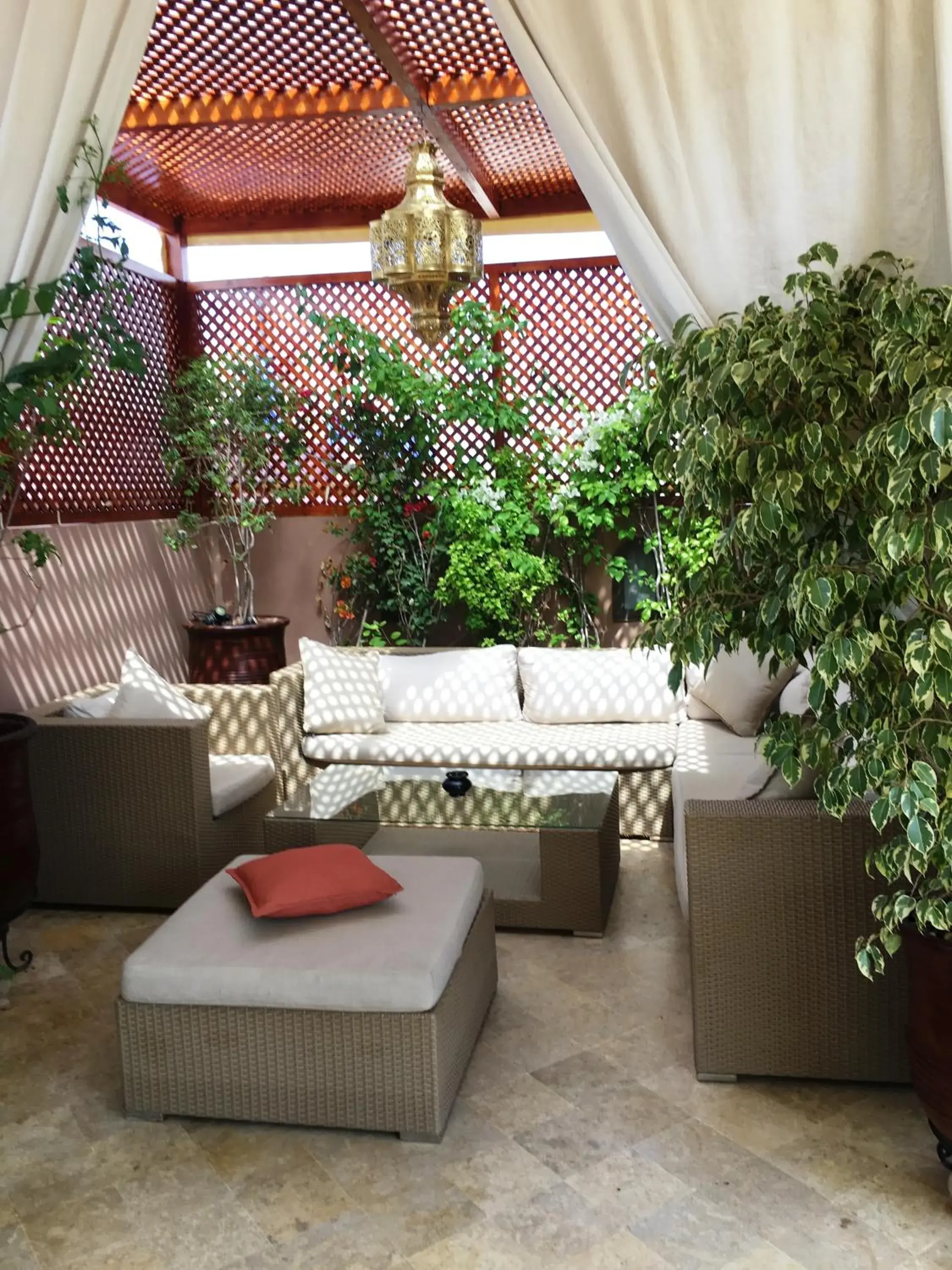 Garden, Seating Area in Riad Viva