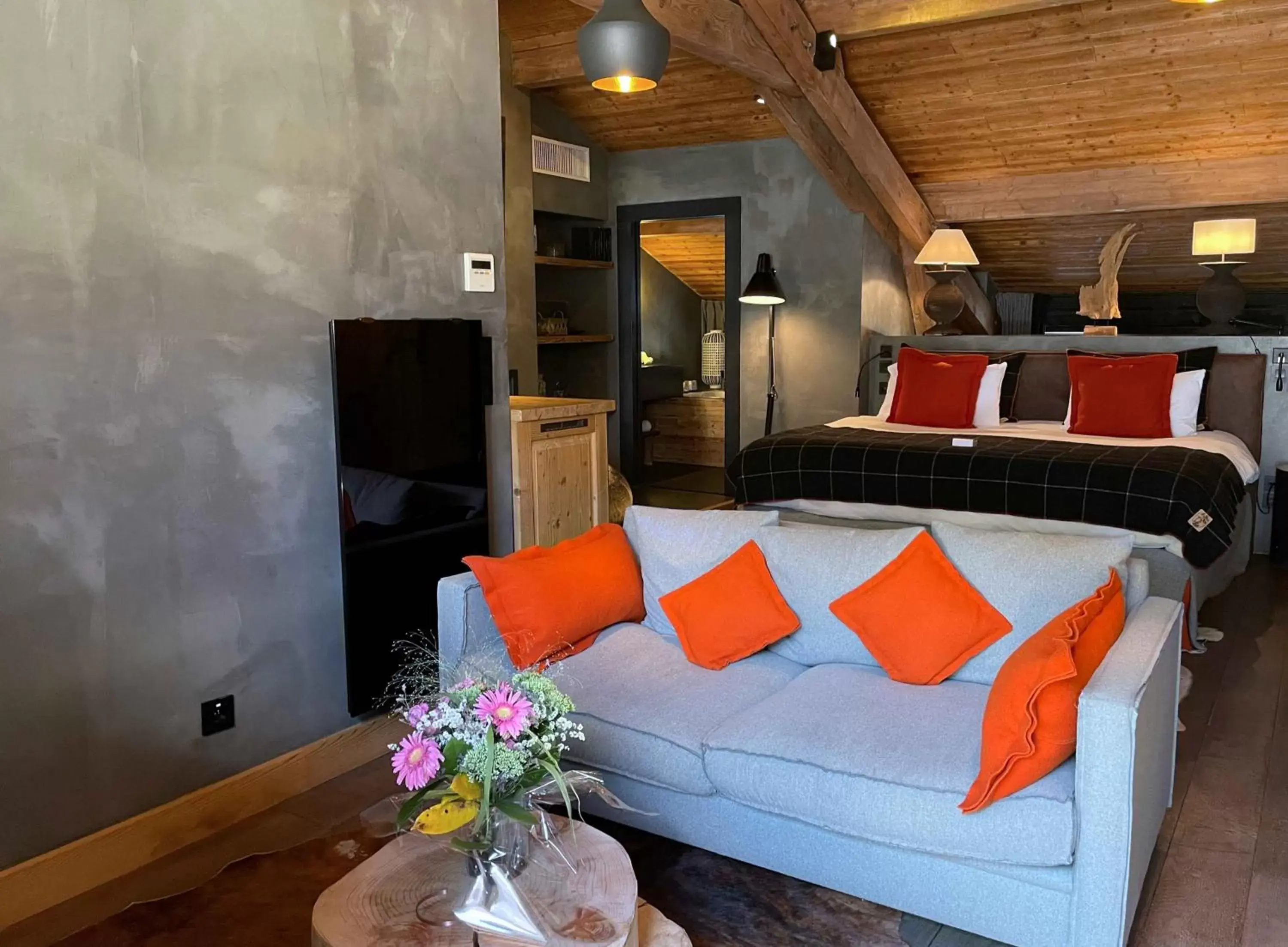 Bedroom, Seating Area in M de Megève