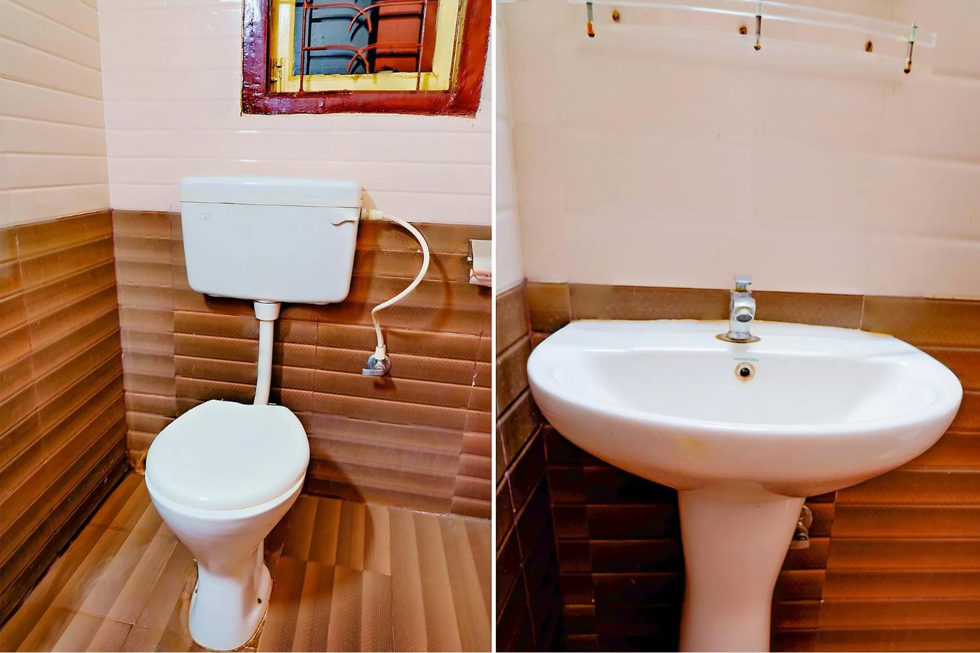 Toilet in FabHotel Kanchan Plaza