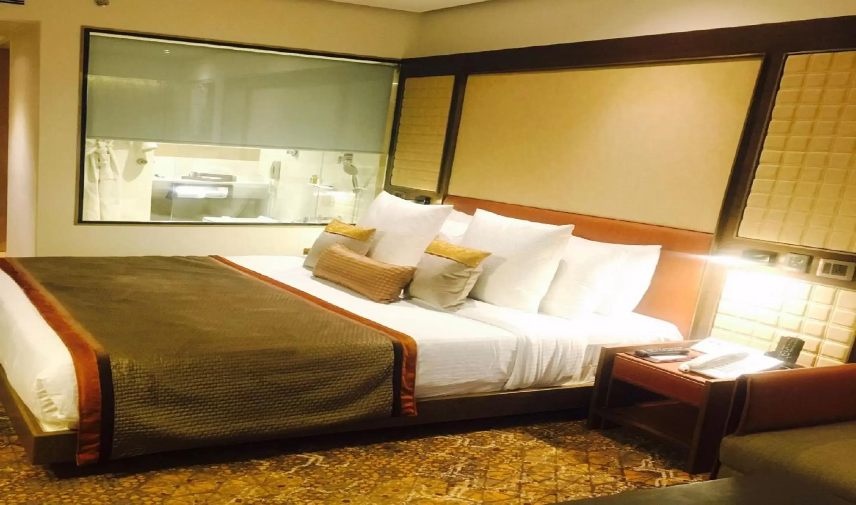 Bedroom, Bed in Sayaji Indore