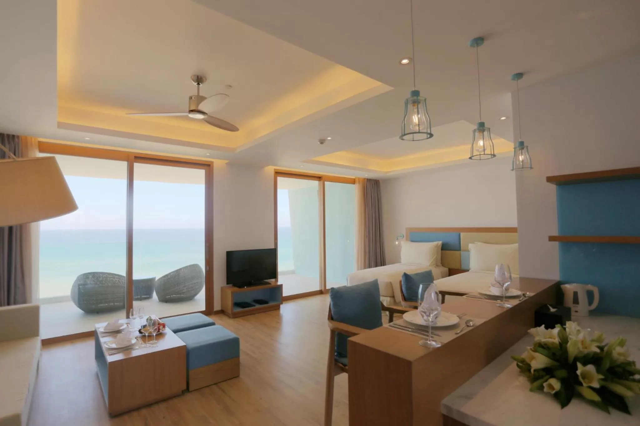 Dining area in FLC Luxury Hotel Quy Nhon