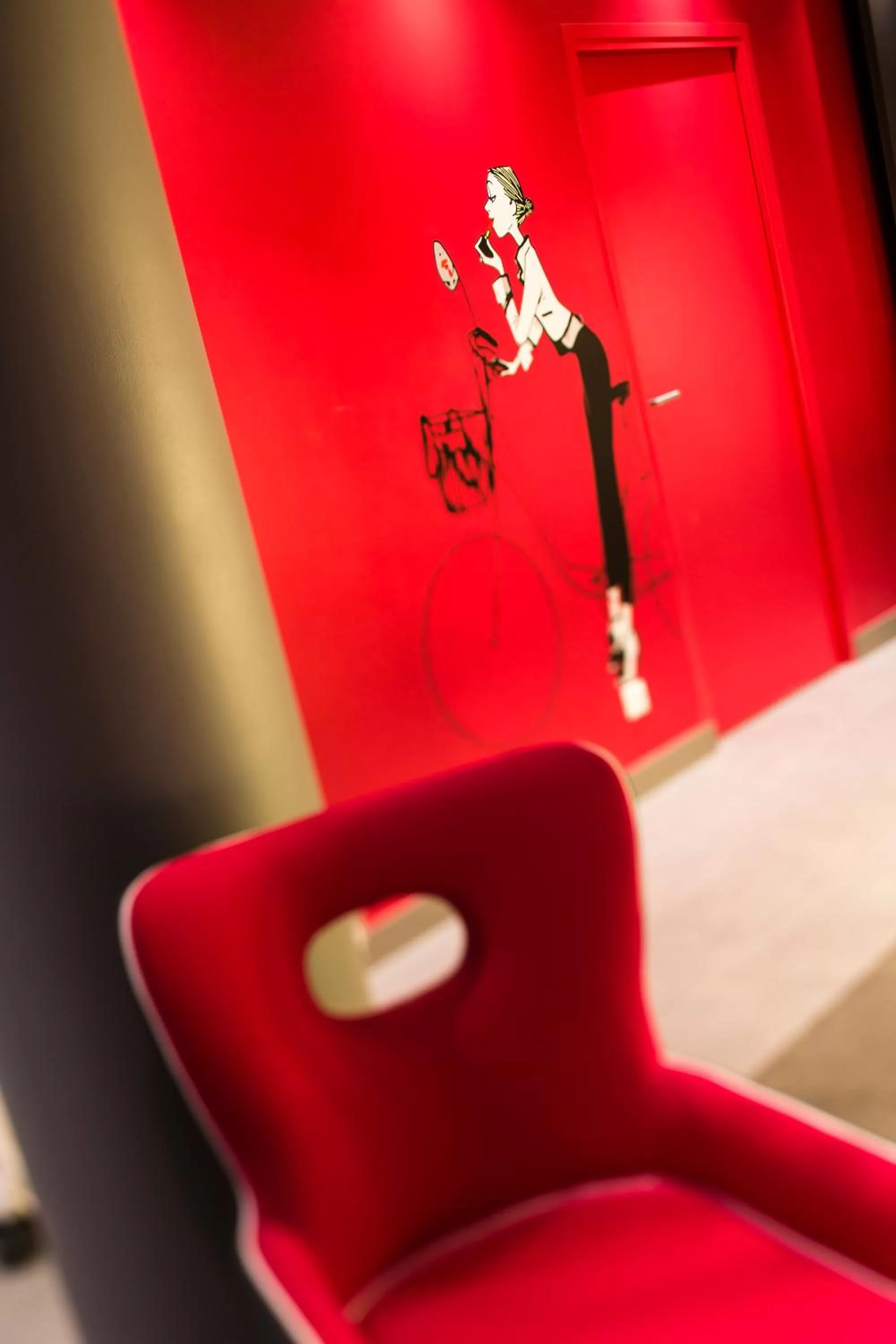 Seating area in Hôtel Paris Vaugirard