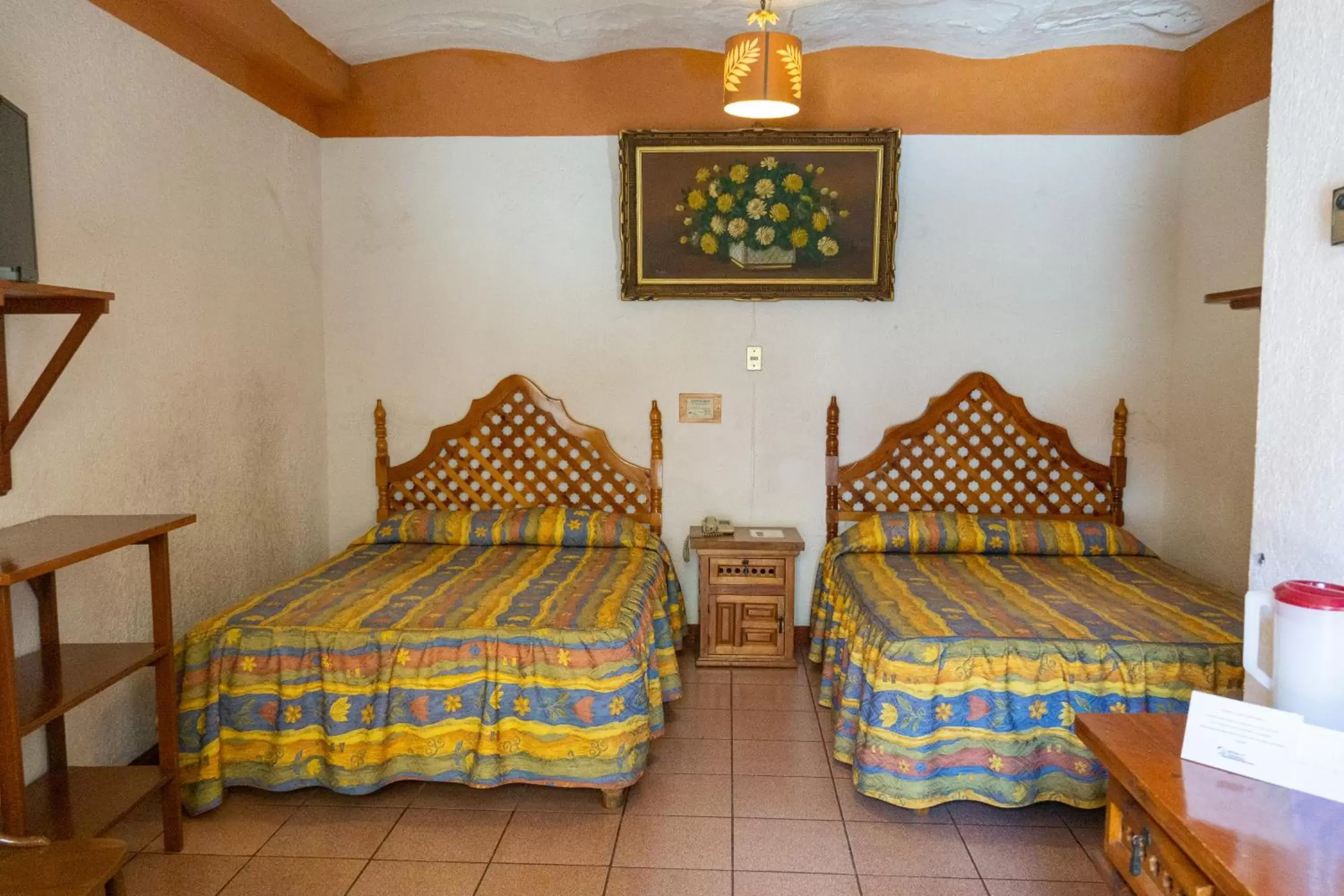 Bed in Hotel Colonial