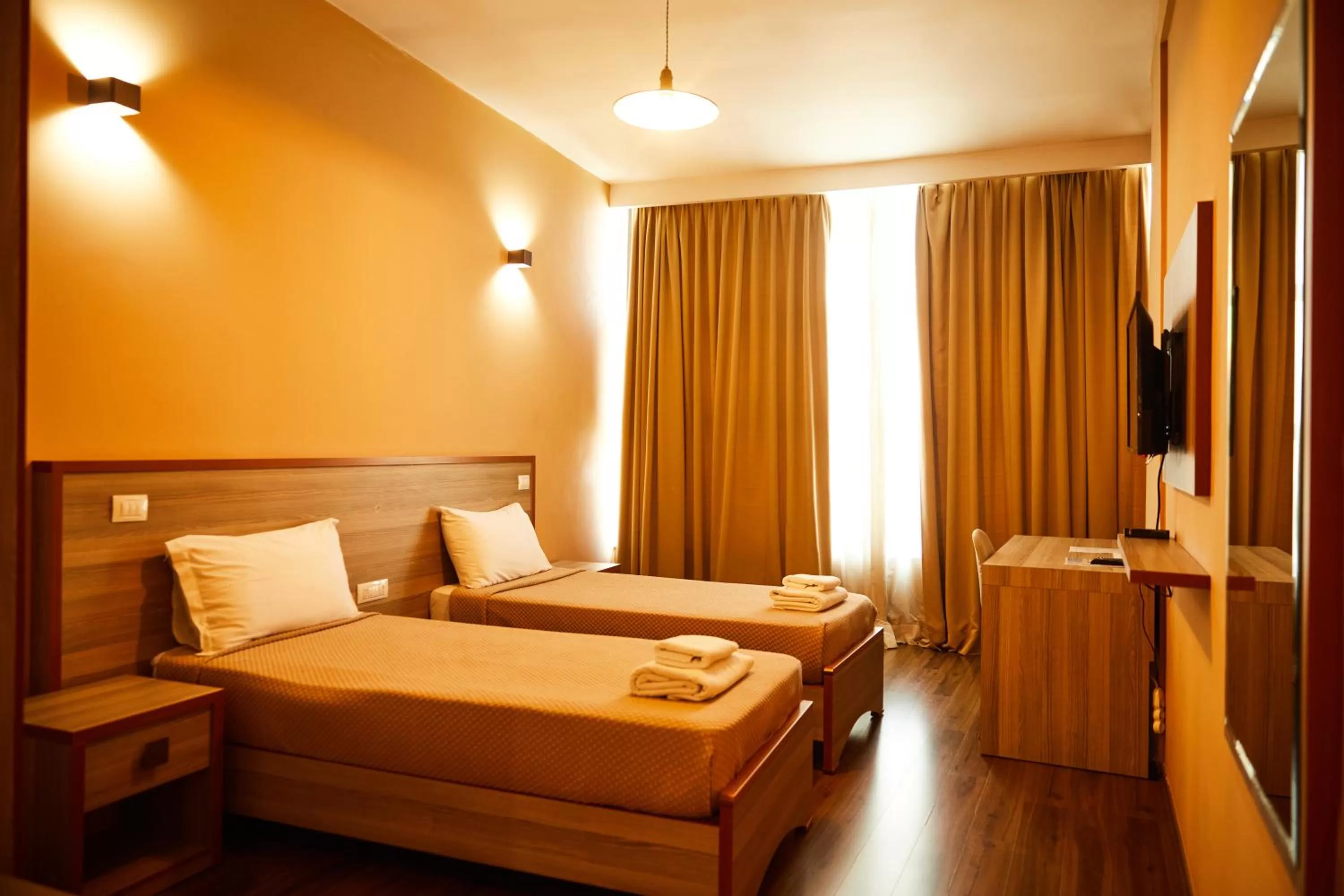 Toilet, Bed in Arc Hotel Tirana