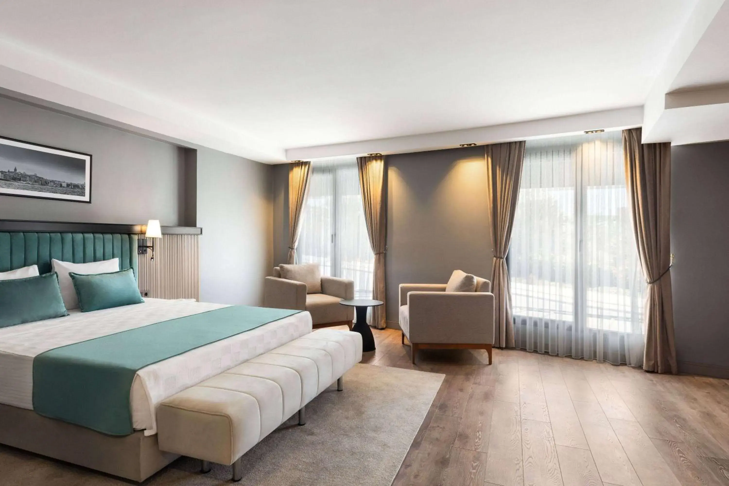 Bed in Istanbul New Airport Hotel Trademark Collection by Wyndham