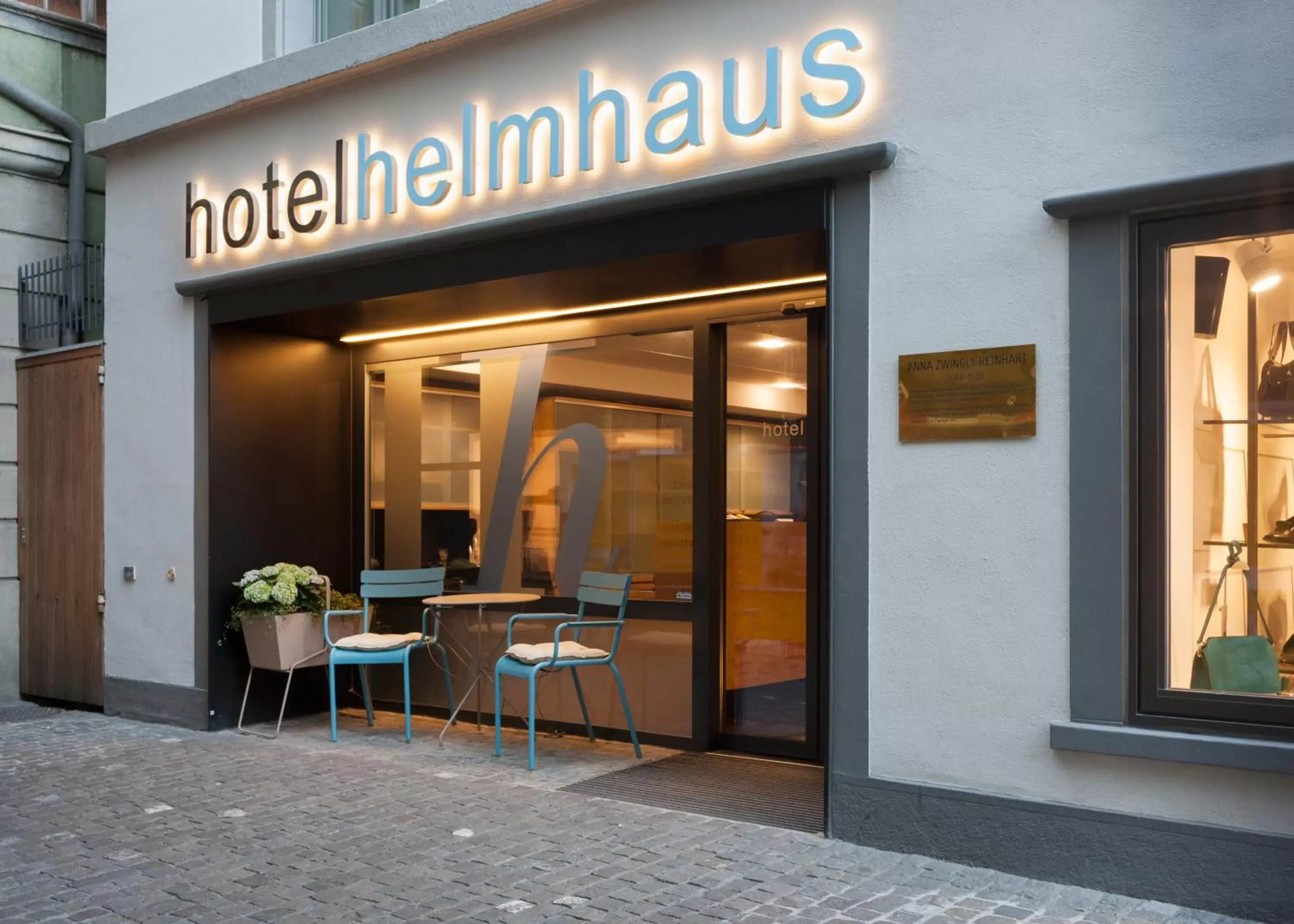 Property building in Boutique Hotel Helmhaus Zürich