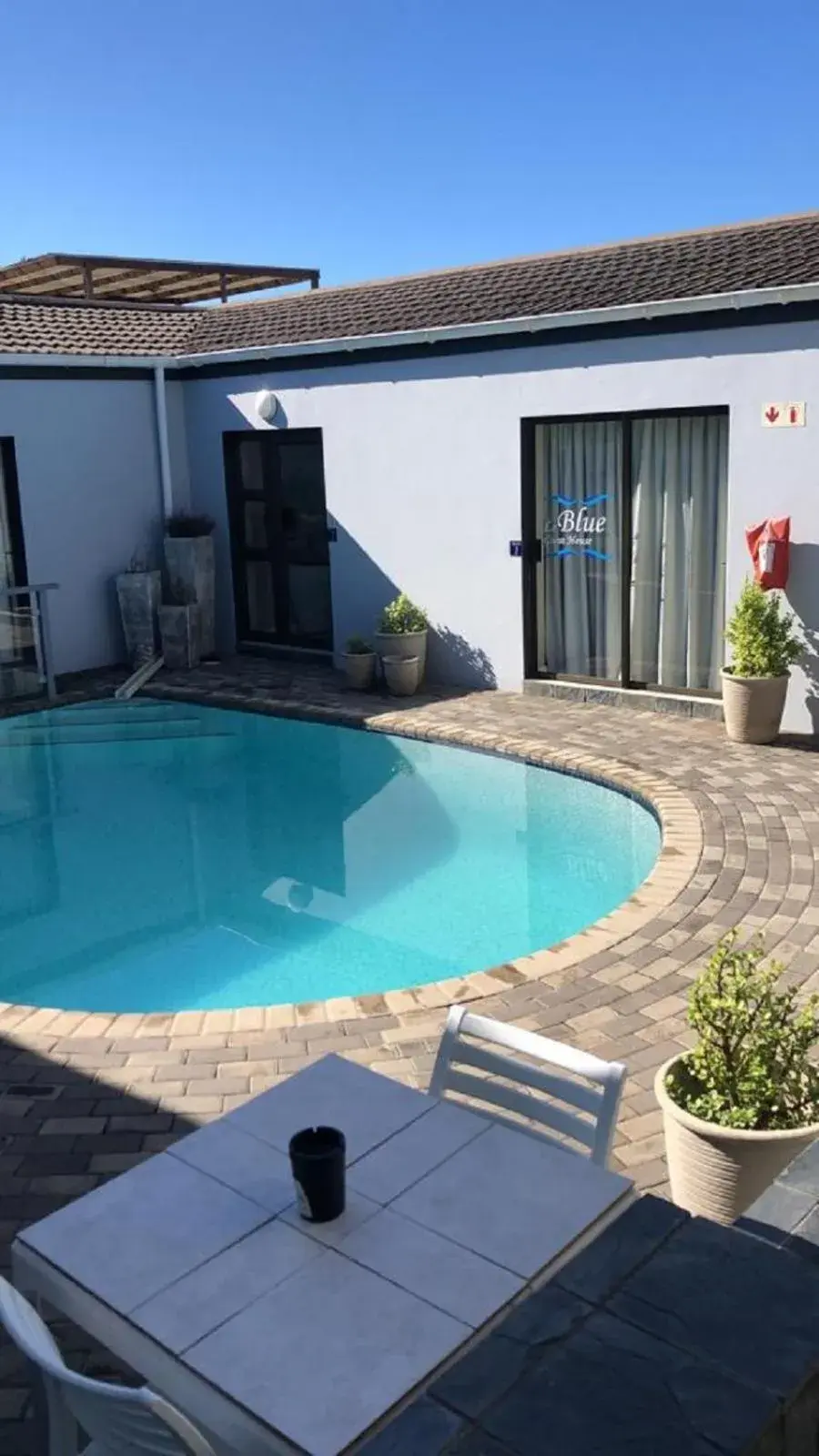 Swimming Pool in Le Blue Guesthouse