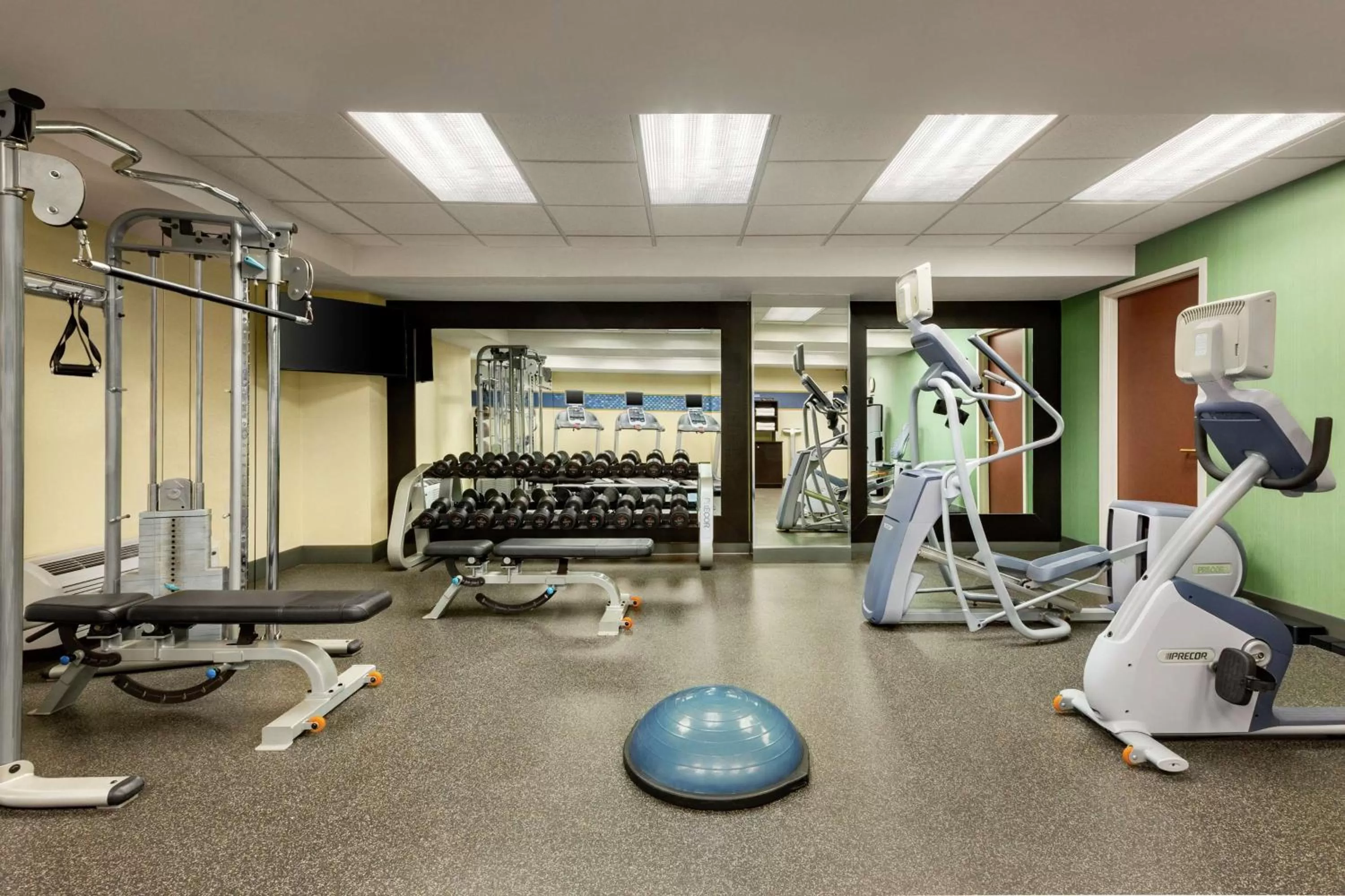 Fitness centre/facilities in Hampton Inn & Suites Dallas-Mesquite