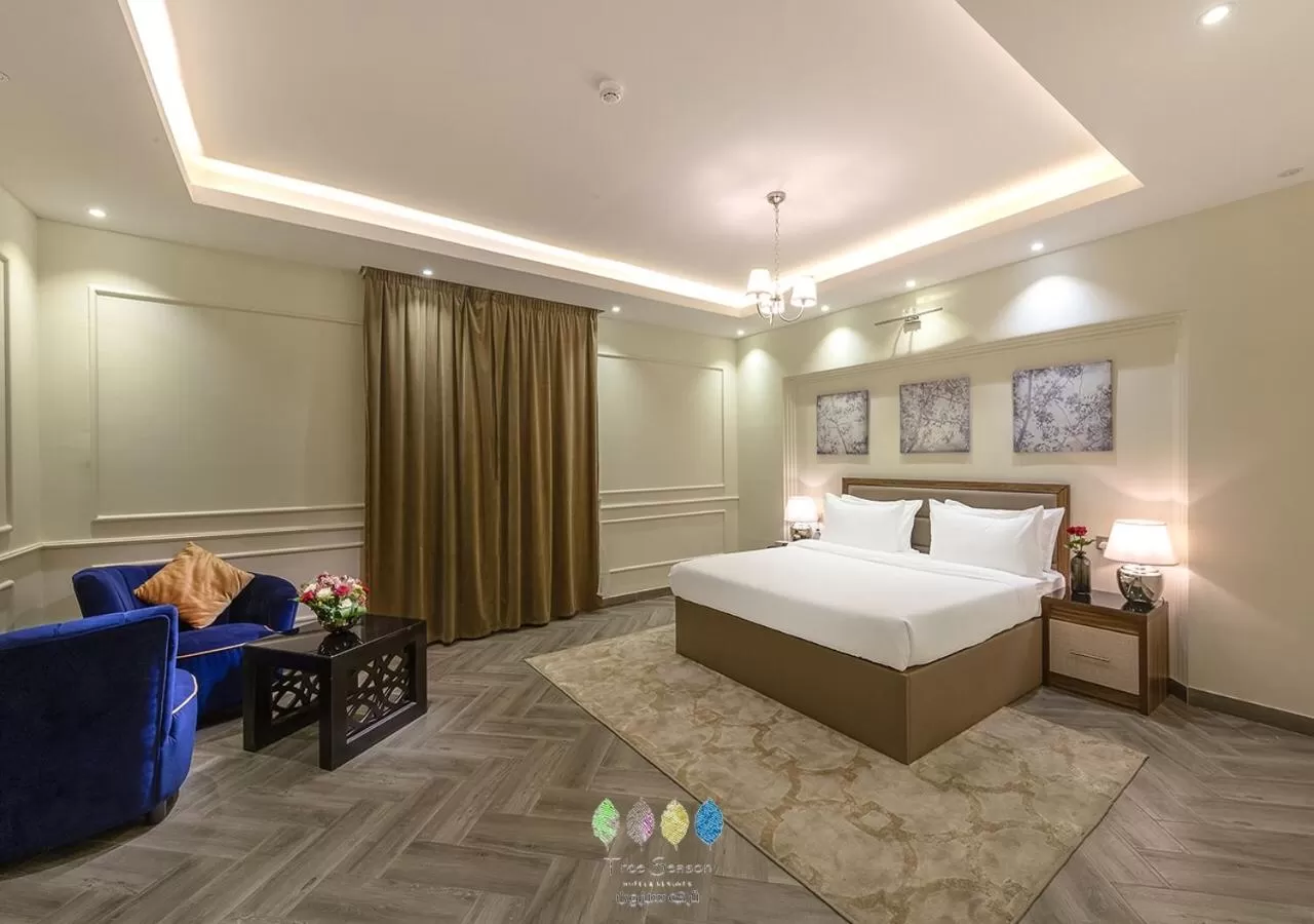 Bedroom in Tree Season Chalets