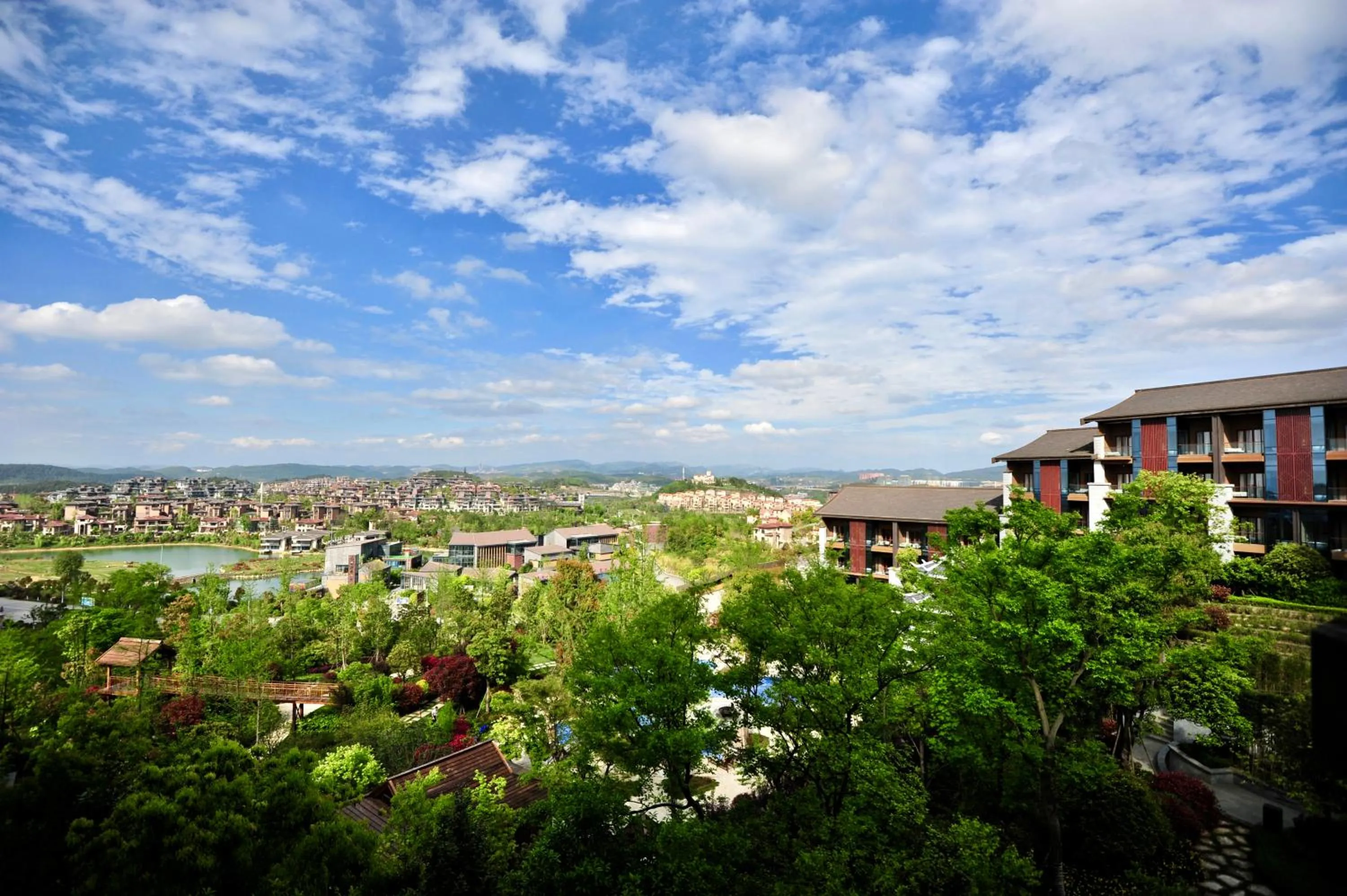 Bird's eye view in Anantara Guiyang Resort