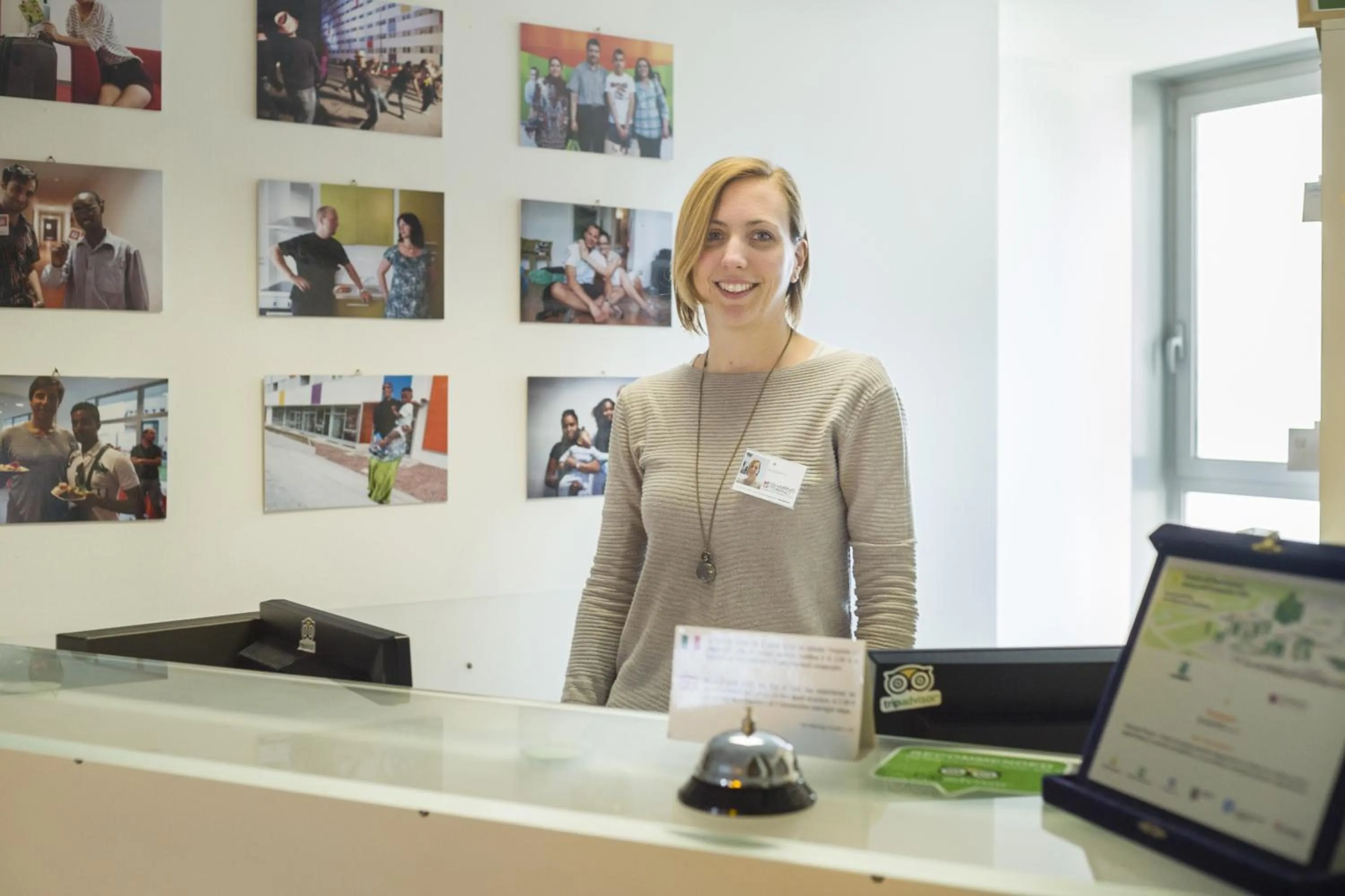 Lobby or reception in Hotel Sharing