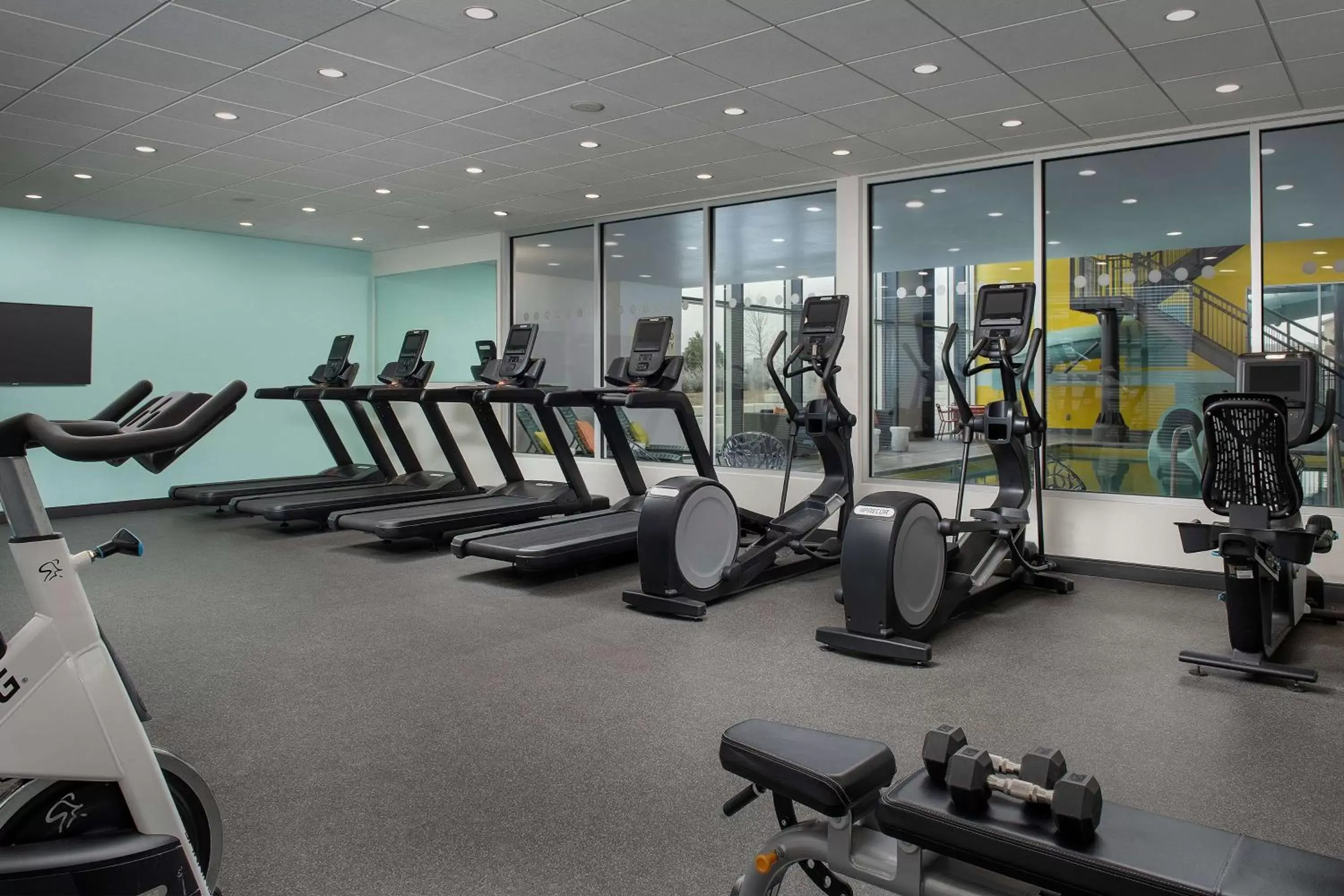 Fitness centre/facilities, Fitness Center/Facilities in Hampton Inn & Suites Rapid City Rushmore, SD