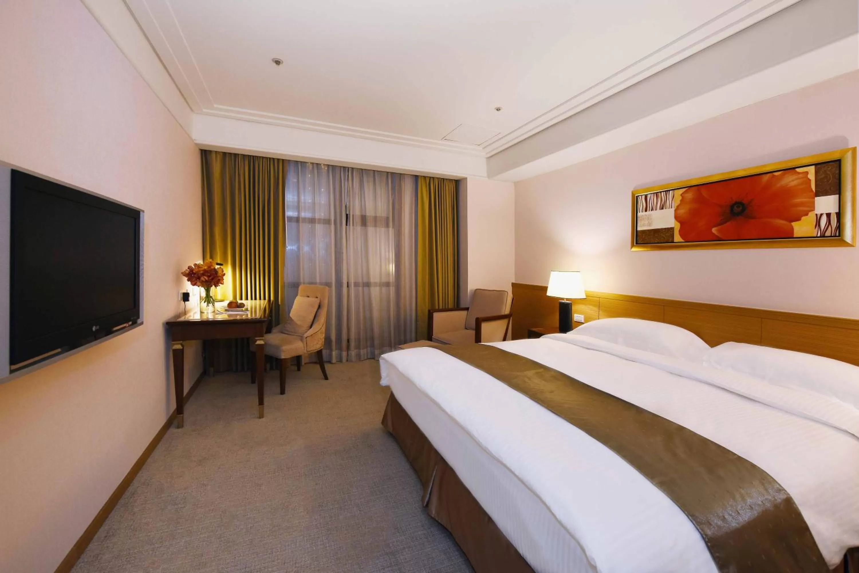 Bed in Fullon Hotel Taoyuan