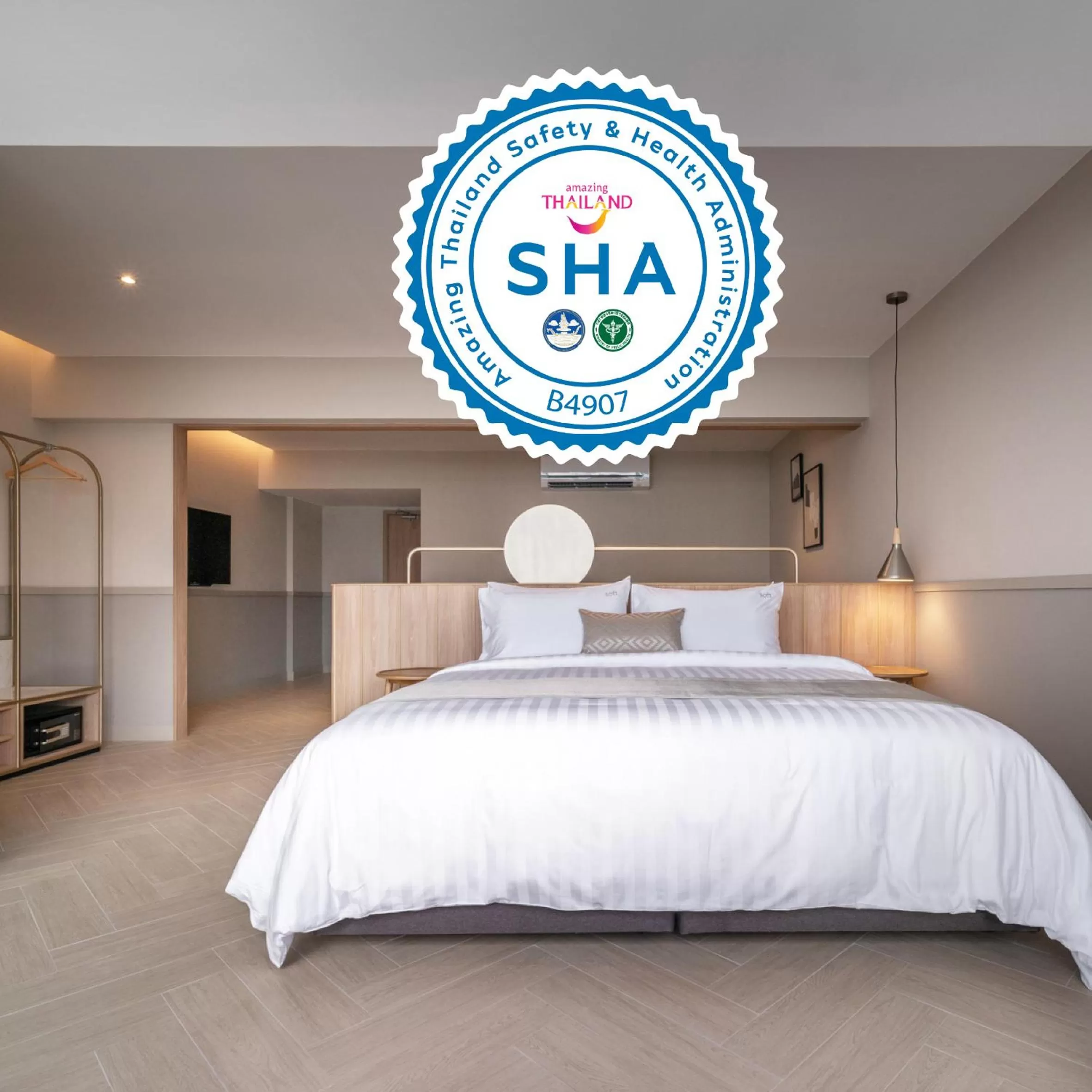 Photo of the whole room in GLOW Sukhumvit 71