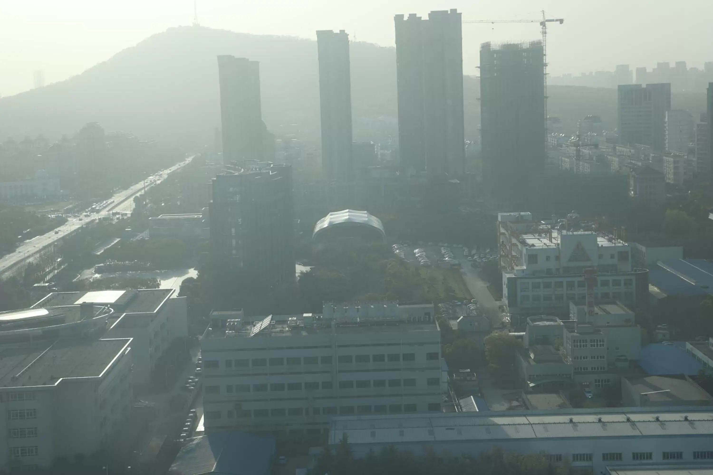 View (from property/room), Bird's-eye View in Crowne Plaza Hefei, an IHG Hotel