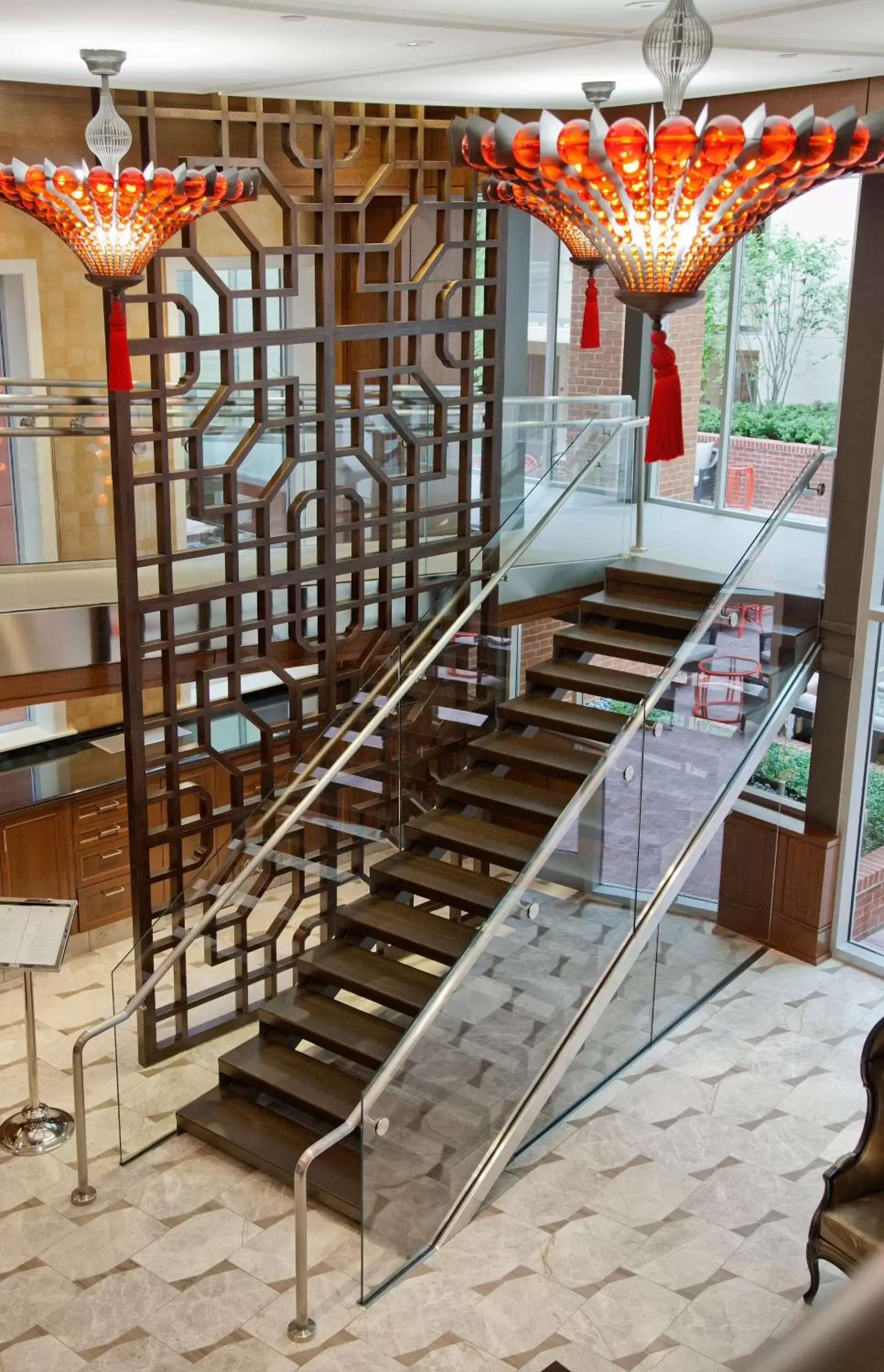 Lobby or reception in Morrison Clark Inn Washington DC Convention Center