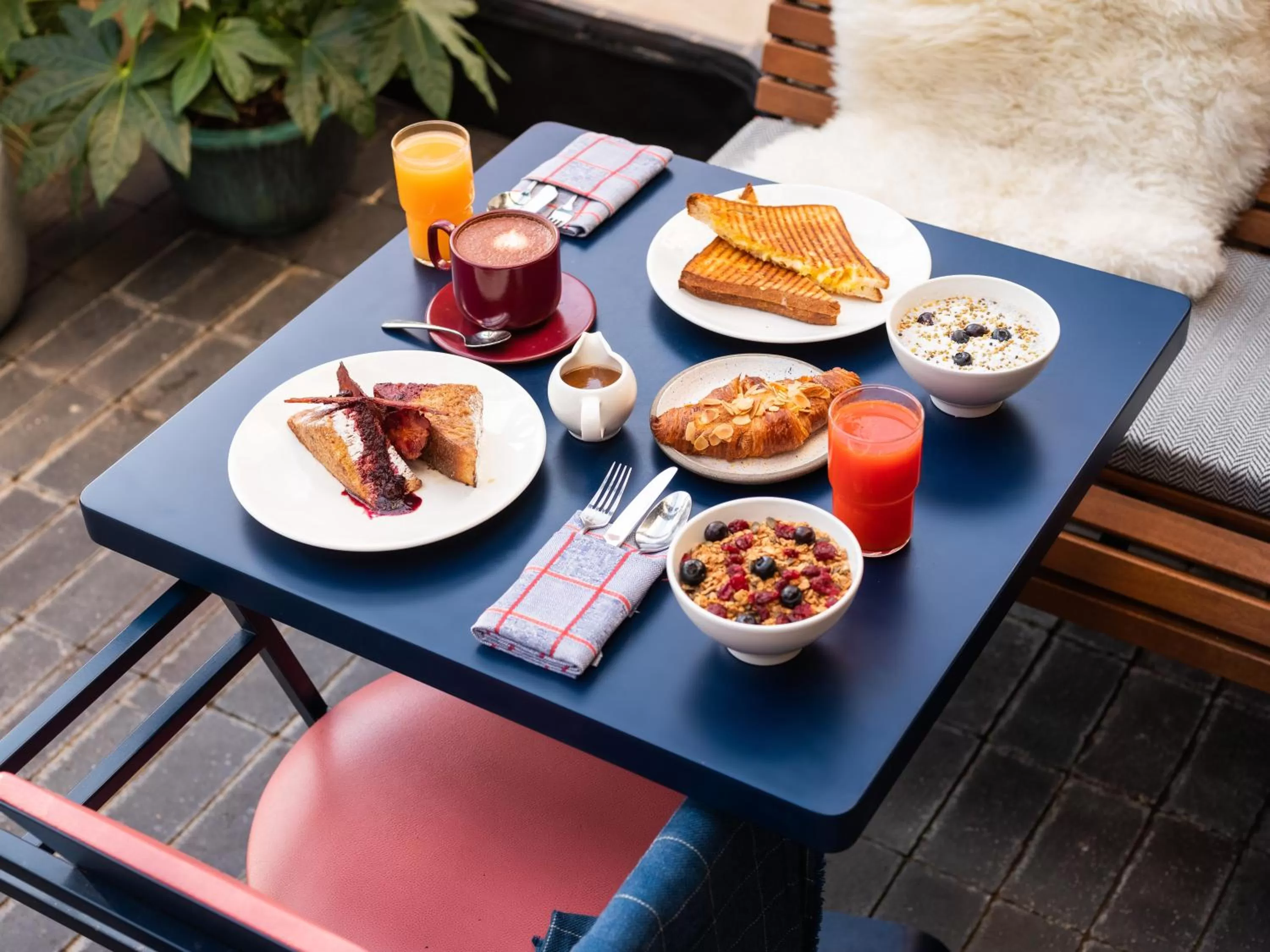 Continental breakfast in The Standard London