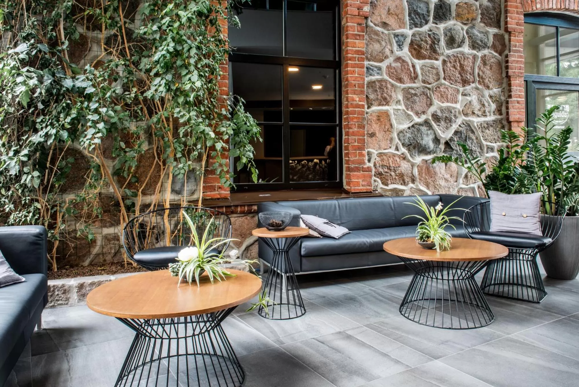 Lobby or reception in Hotel Sigulda