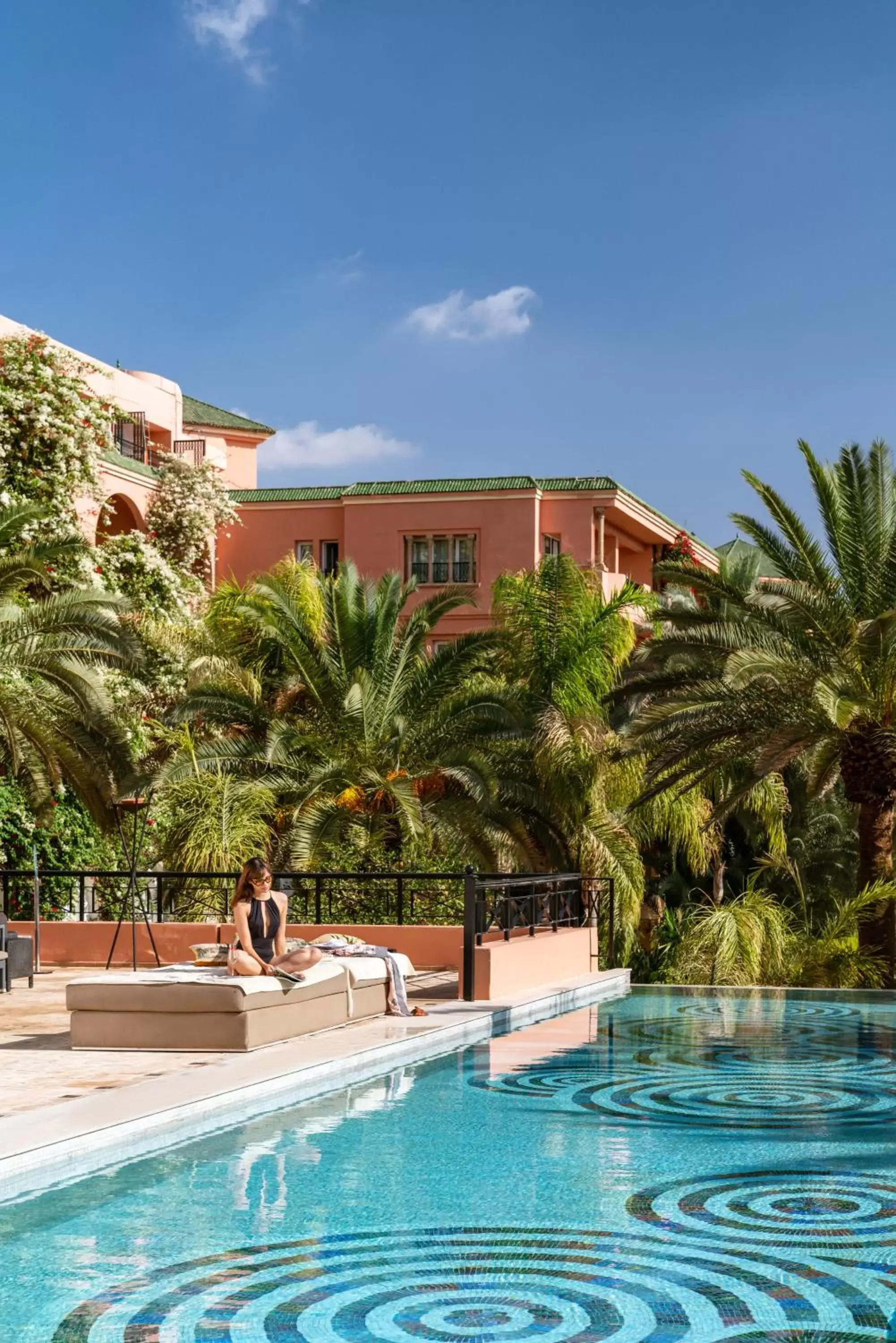 Swimming Pool in Sofitel Marrakech Lounge and Spa