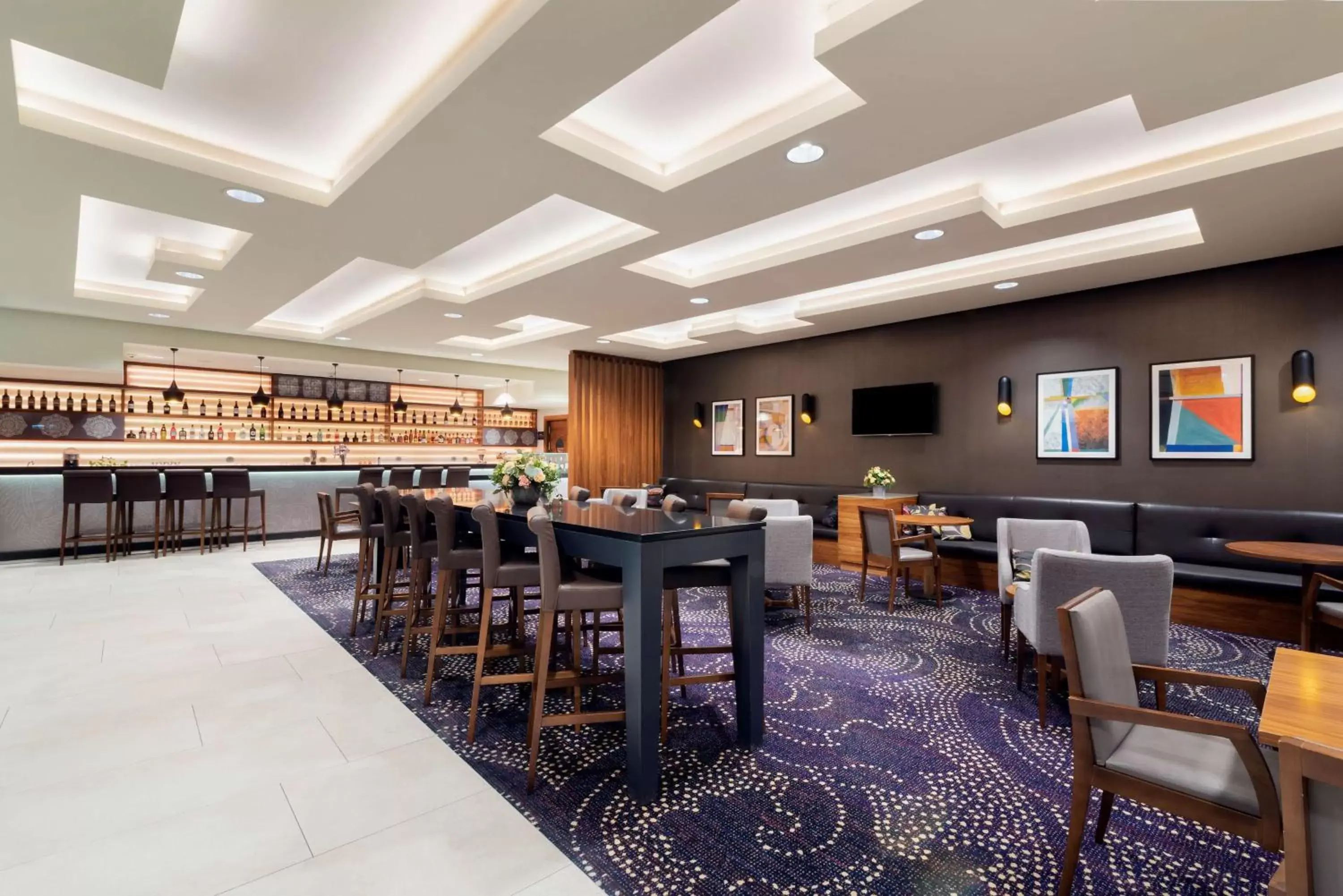 Lobby or reception, Restaurant/Places to Eat in DoubleTree by Hilton Krakow Hotel & Convention Center