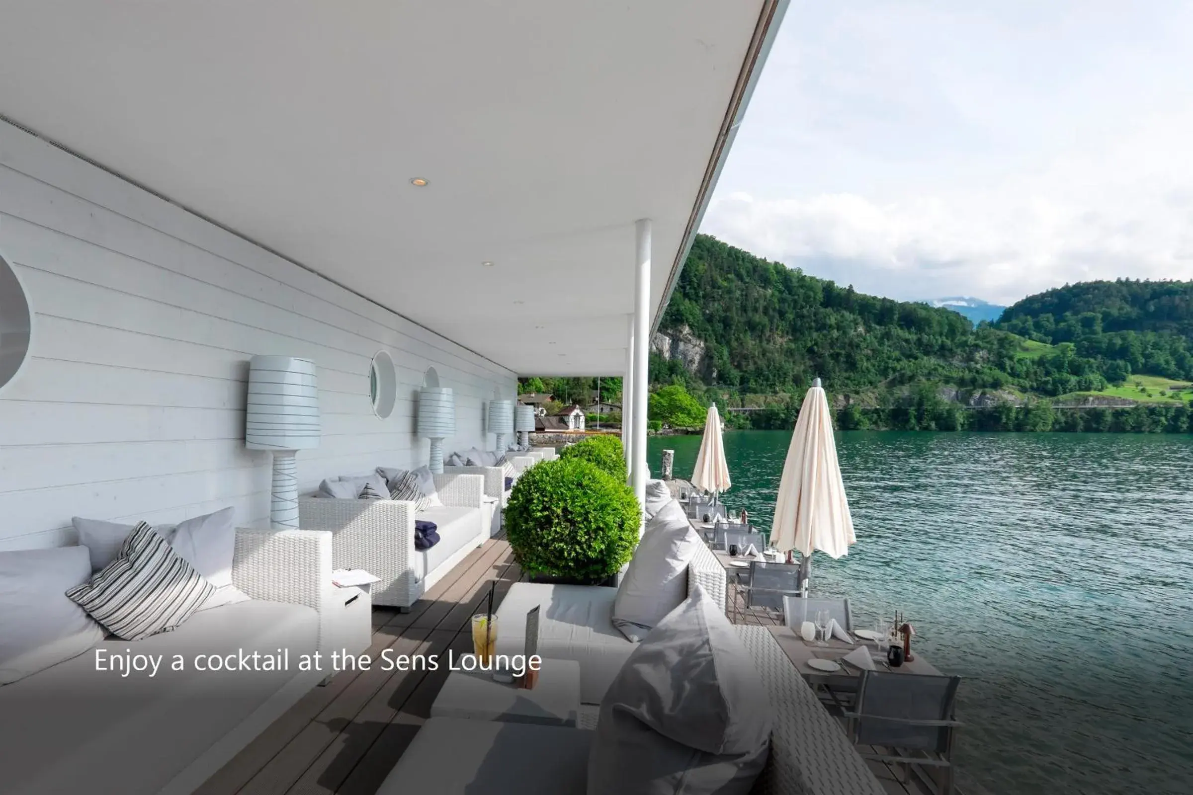 Balcony/Terrace in Hotel Vitznauerhof