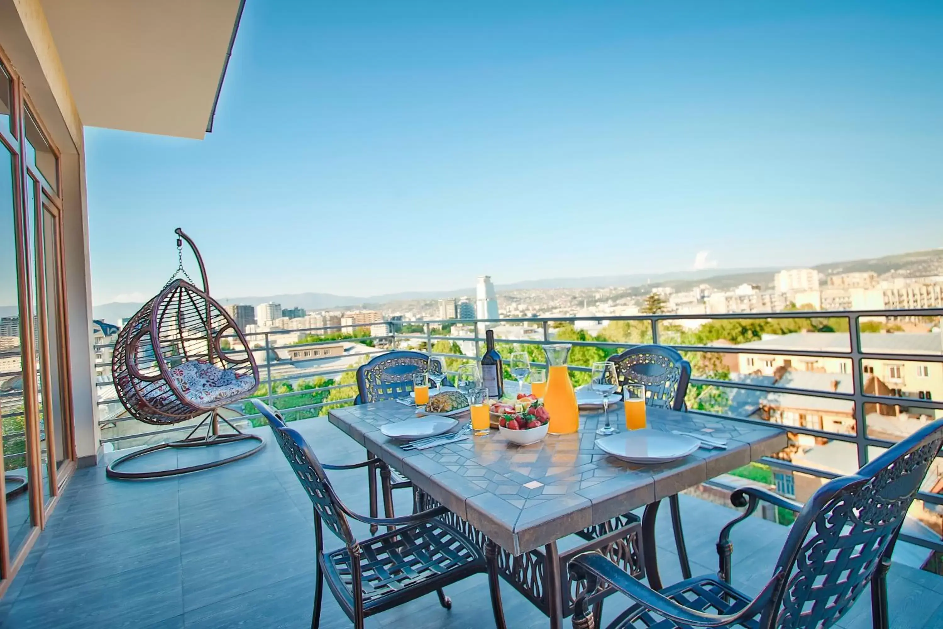 Balcony/Terrace in Hotel Orion Tbilisi