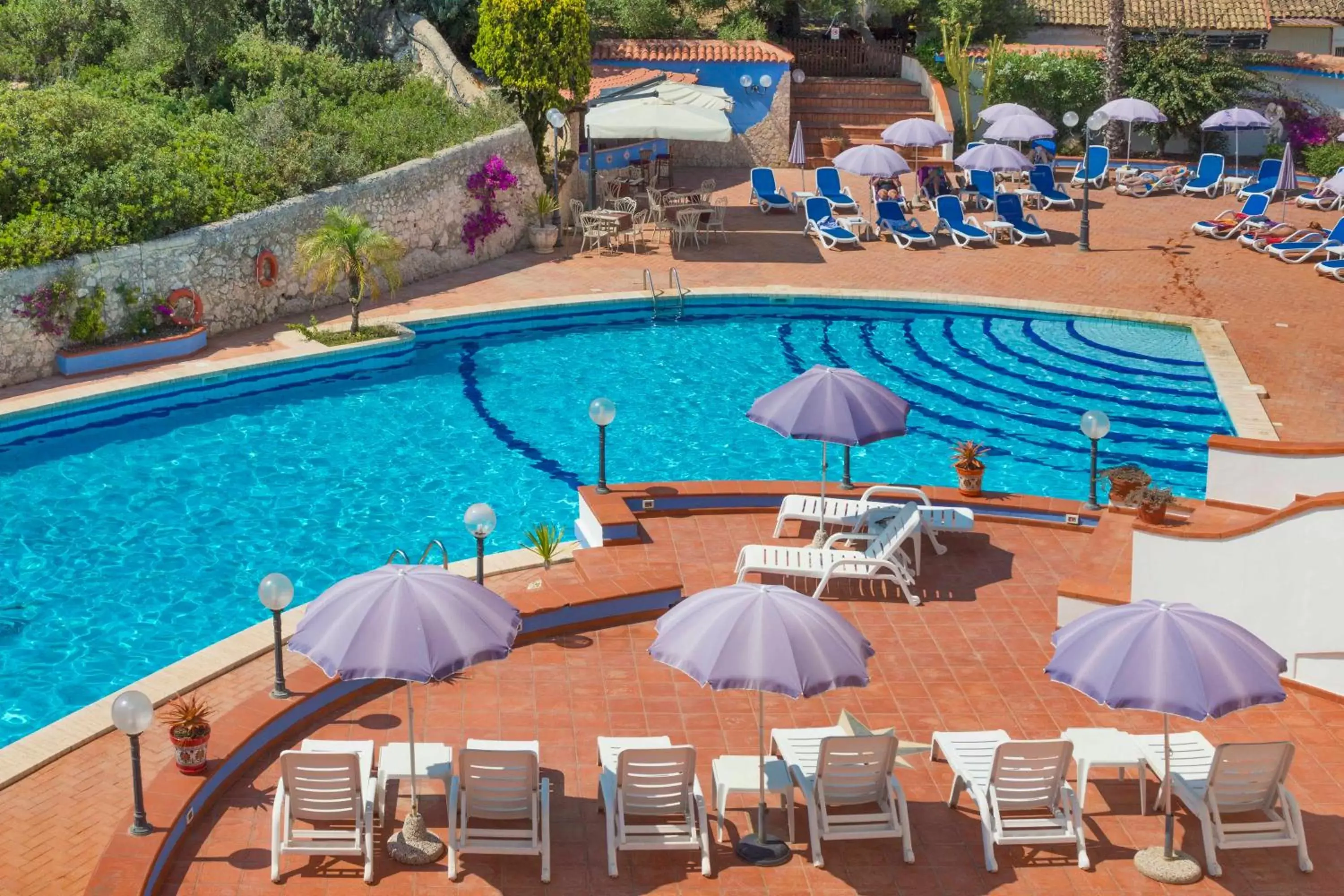 Swimming pool, Pool View in Grand Hotel Villa Politi