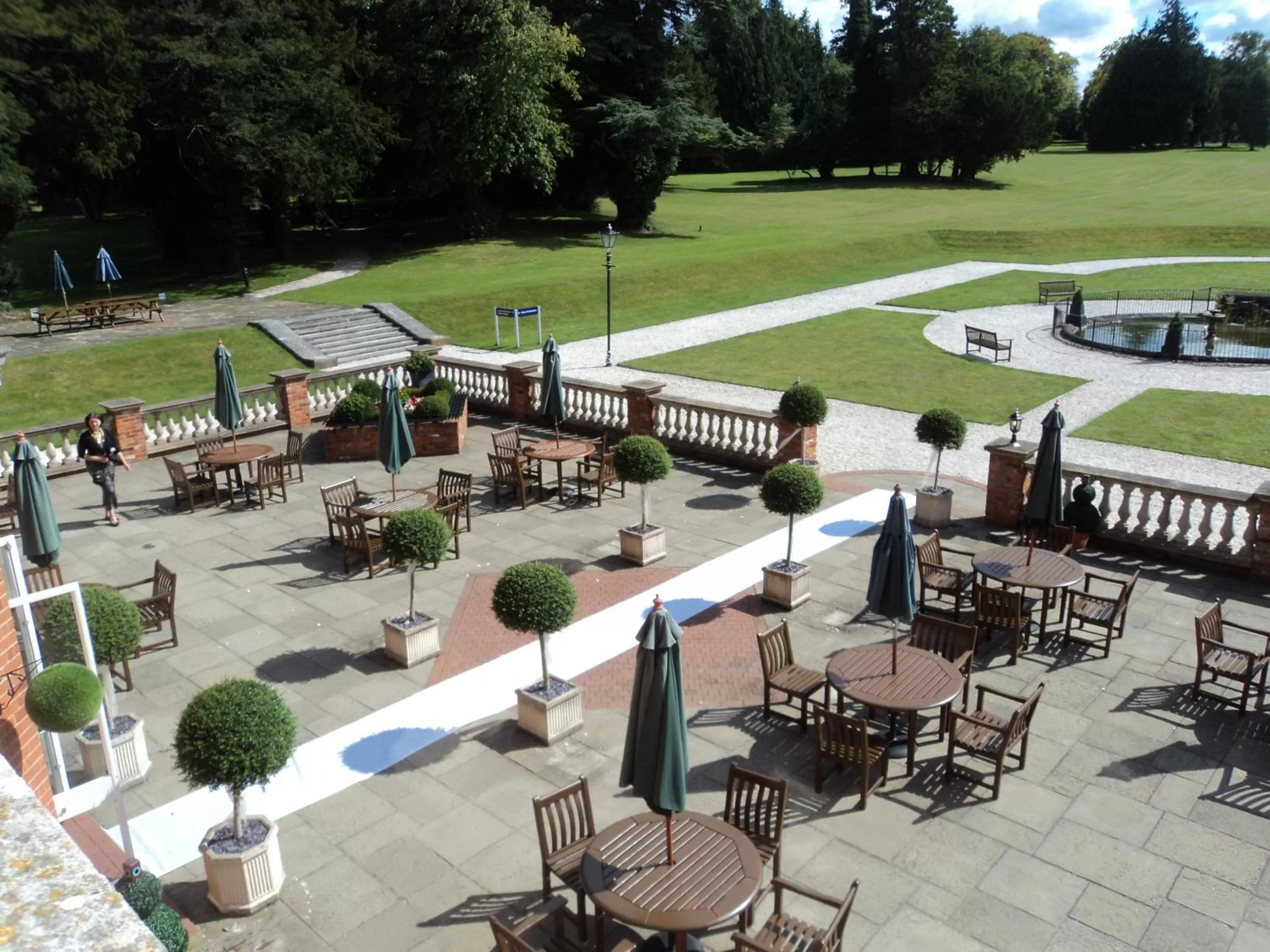 Balcony/Terrace in Oakley Hall Hotel