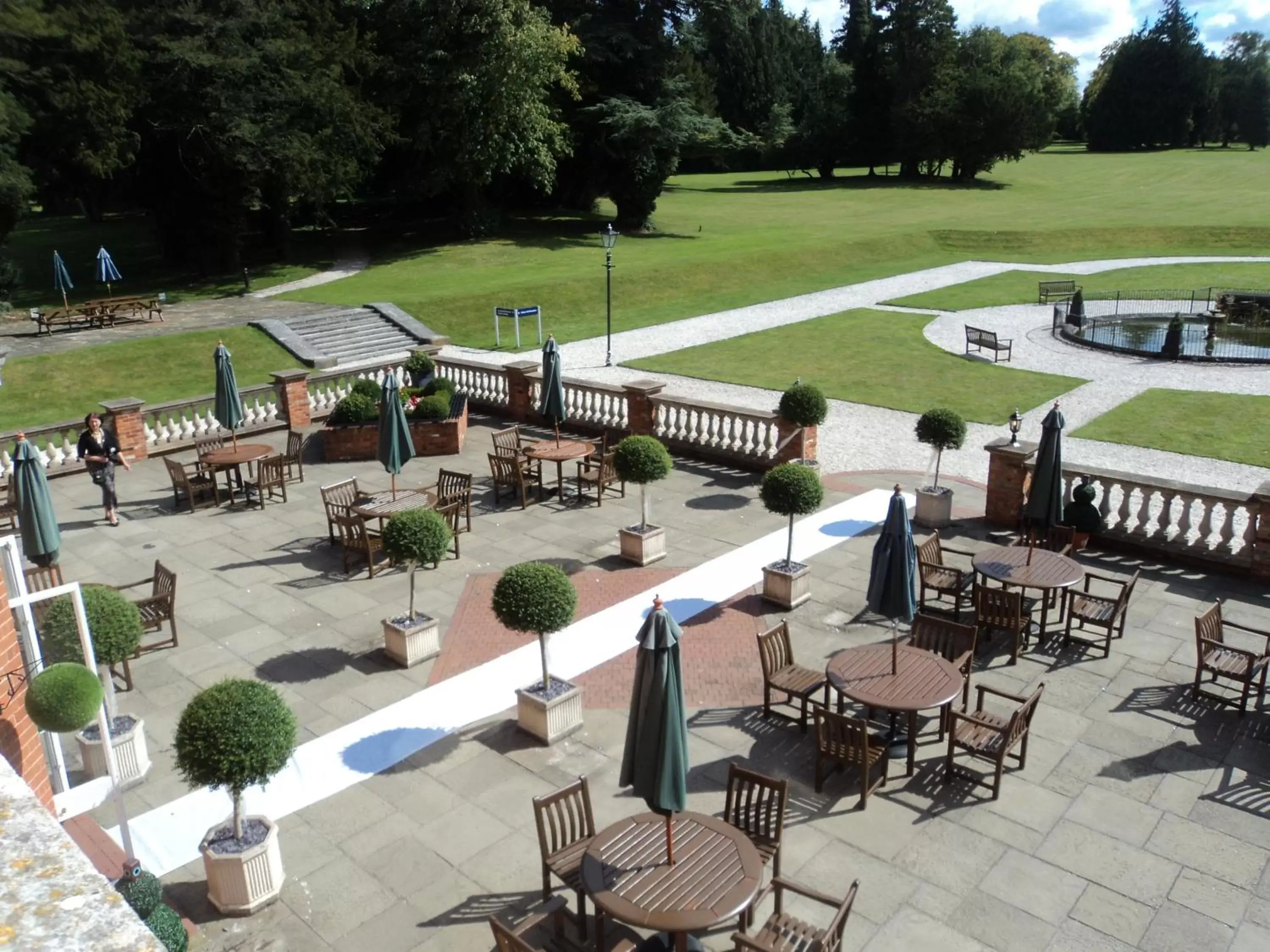 Balcony/Terrace in Oakley Hall Hotel