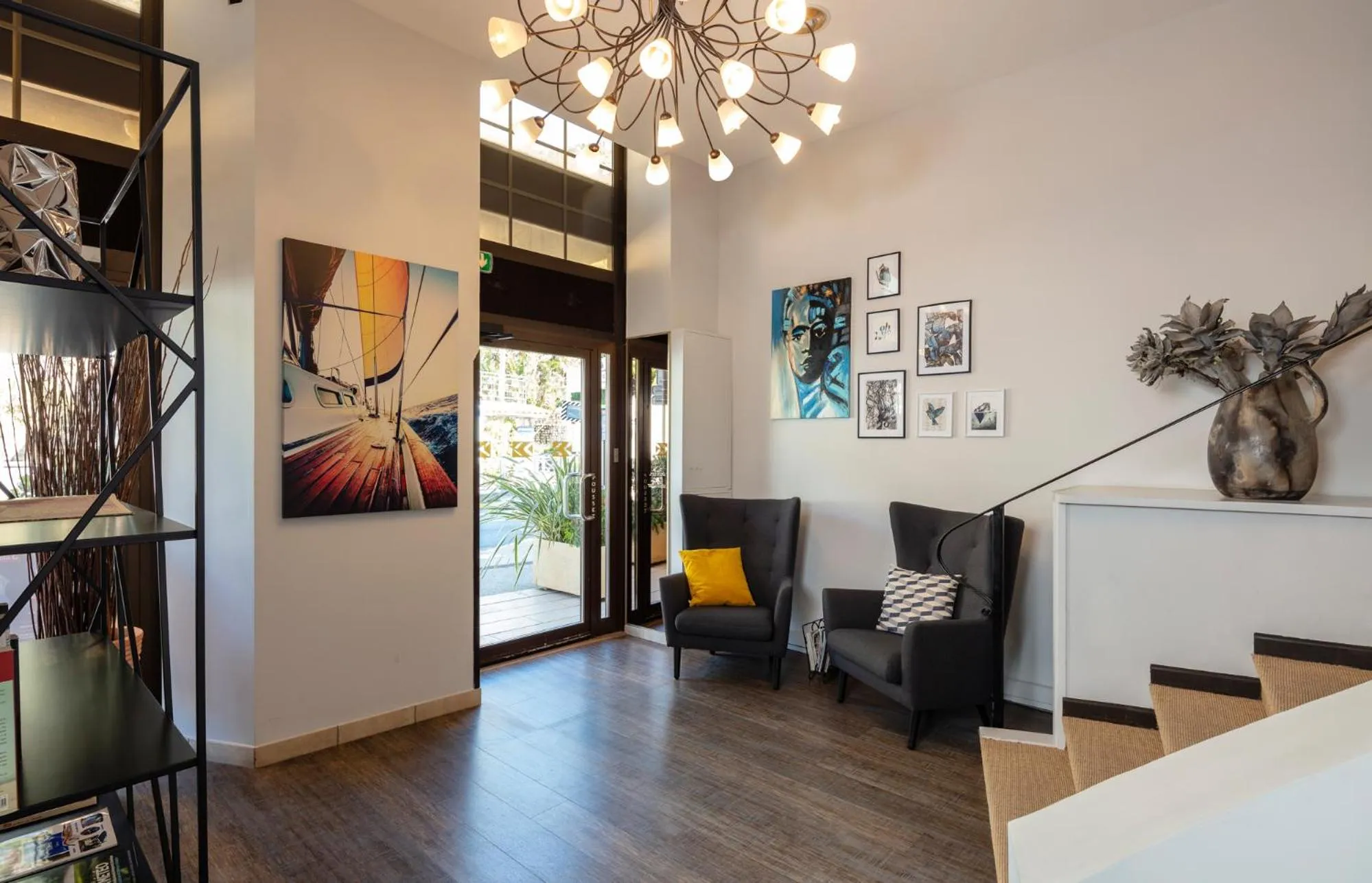 Lobby or reception in Hotel Miramar