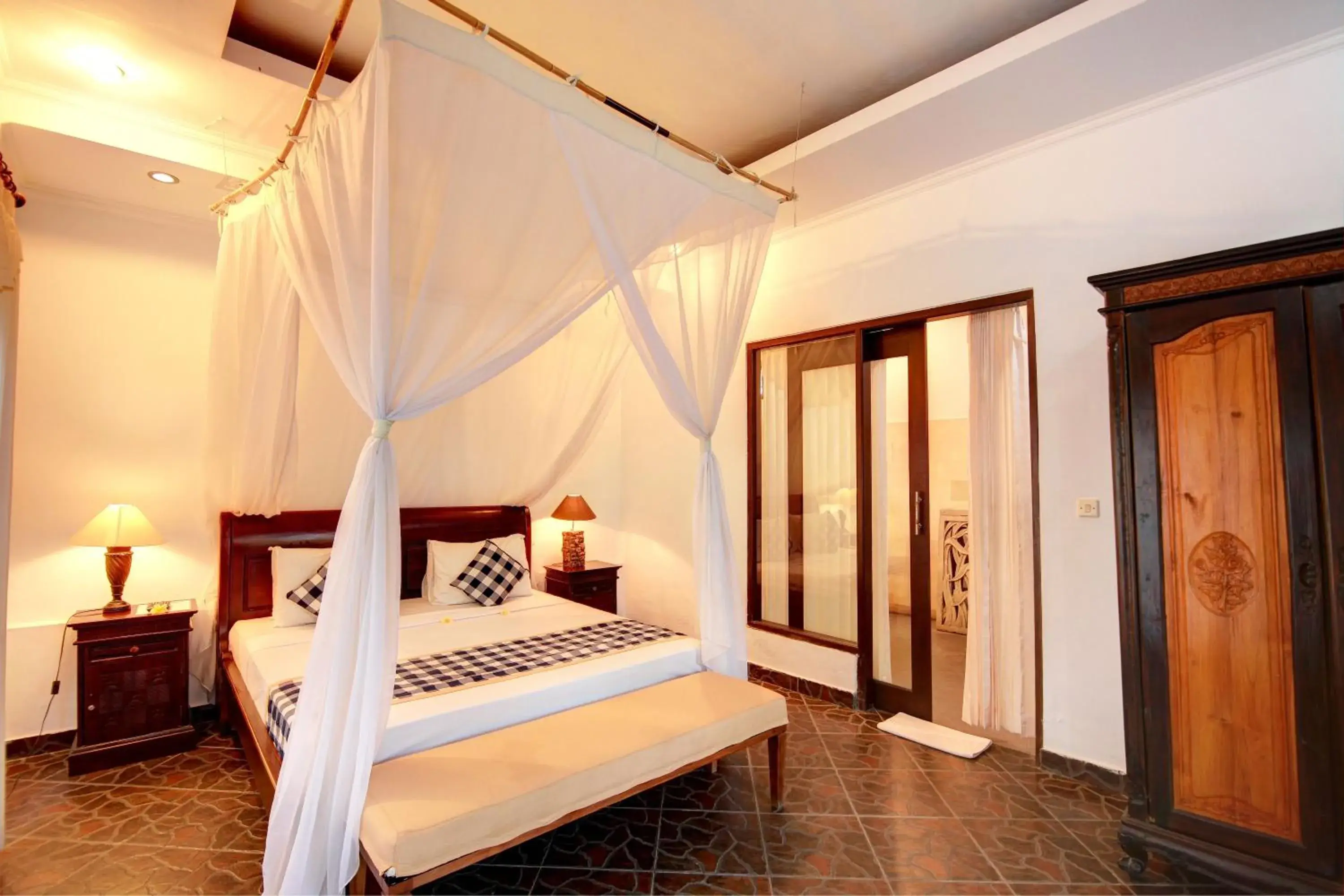 Bedroom, Bed in Bali Dream Resort Ubud by Mahaputra