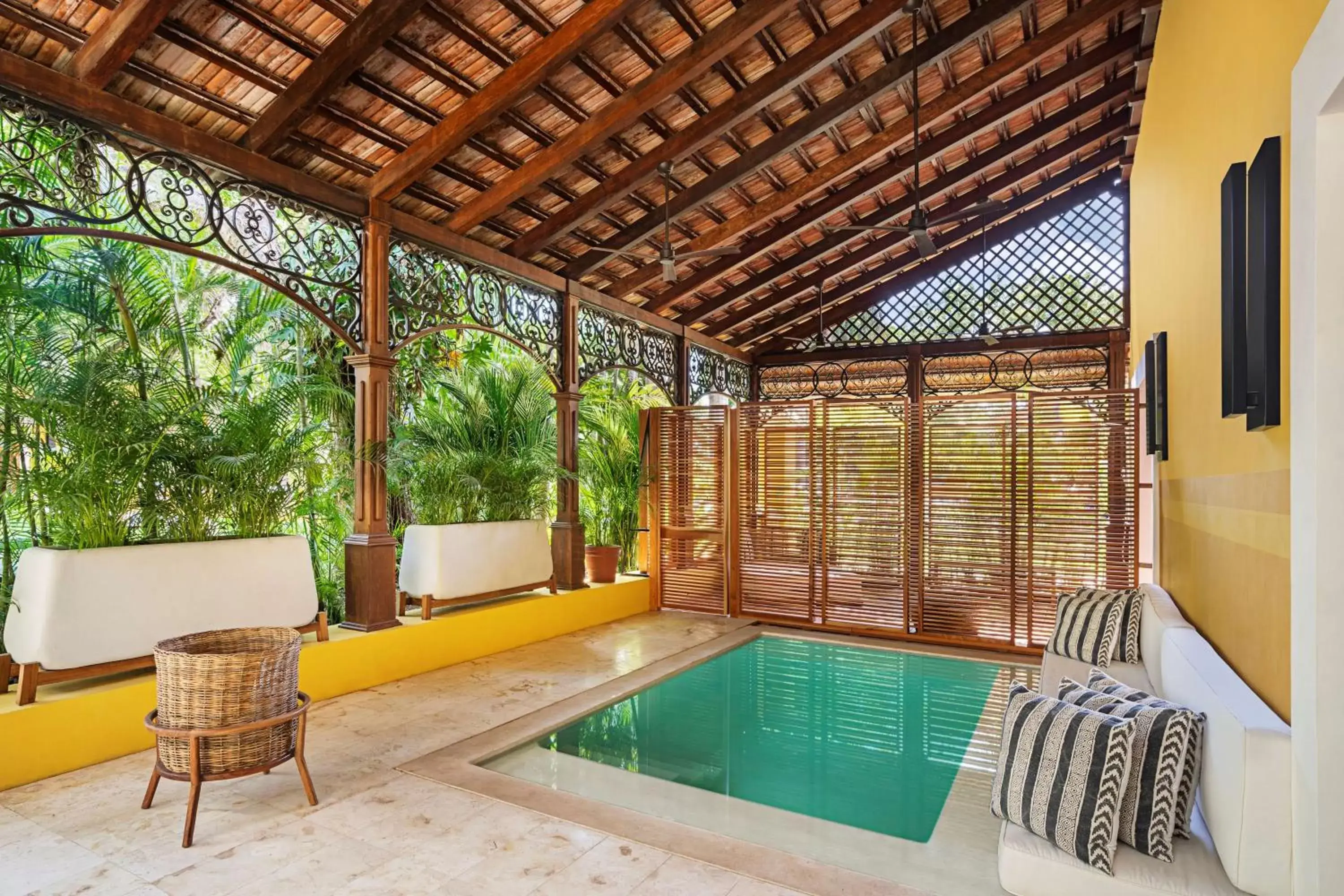 Patio, Swimming Pool in Hacienda Xcanatun, Angsana Heritage Collection