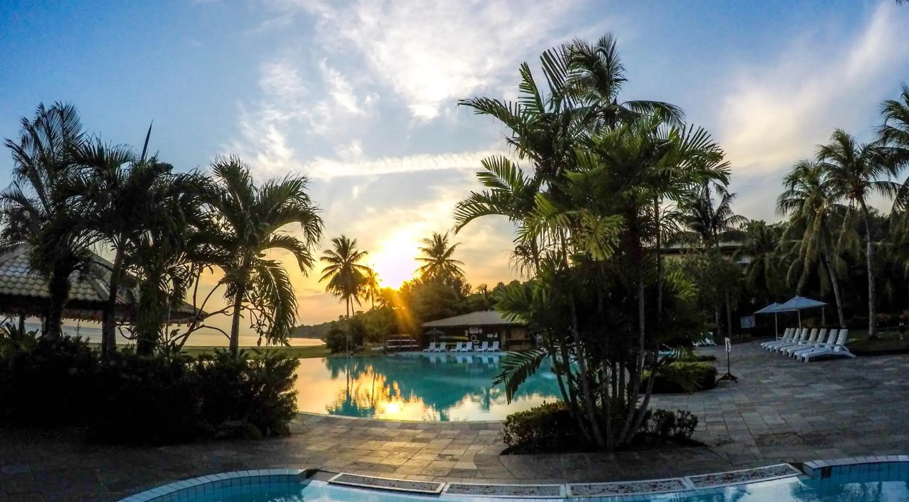 Natural landscape, Swimming Pool in Palm Beach Resort & Spa